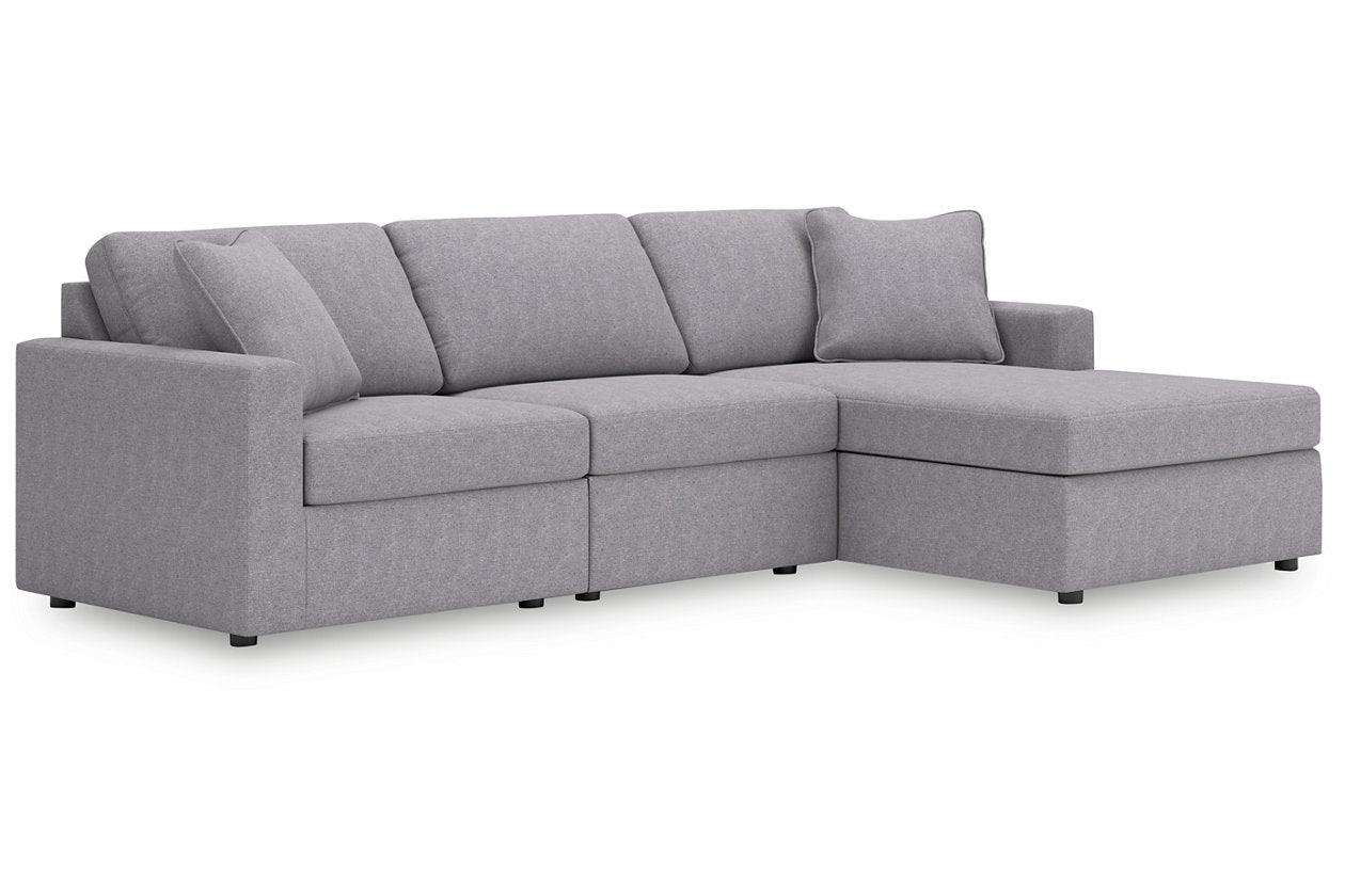 Modmax Granite 3-Piece Sectional with RAF Chaise