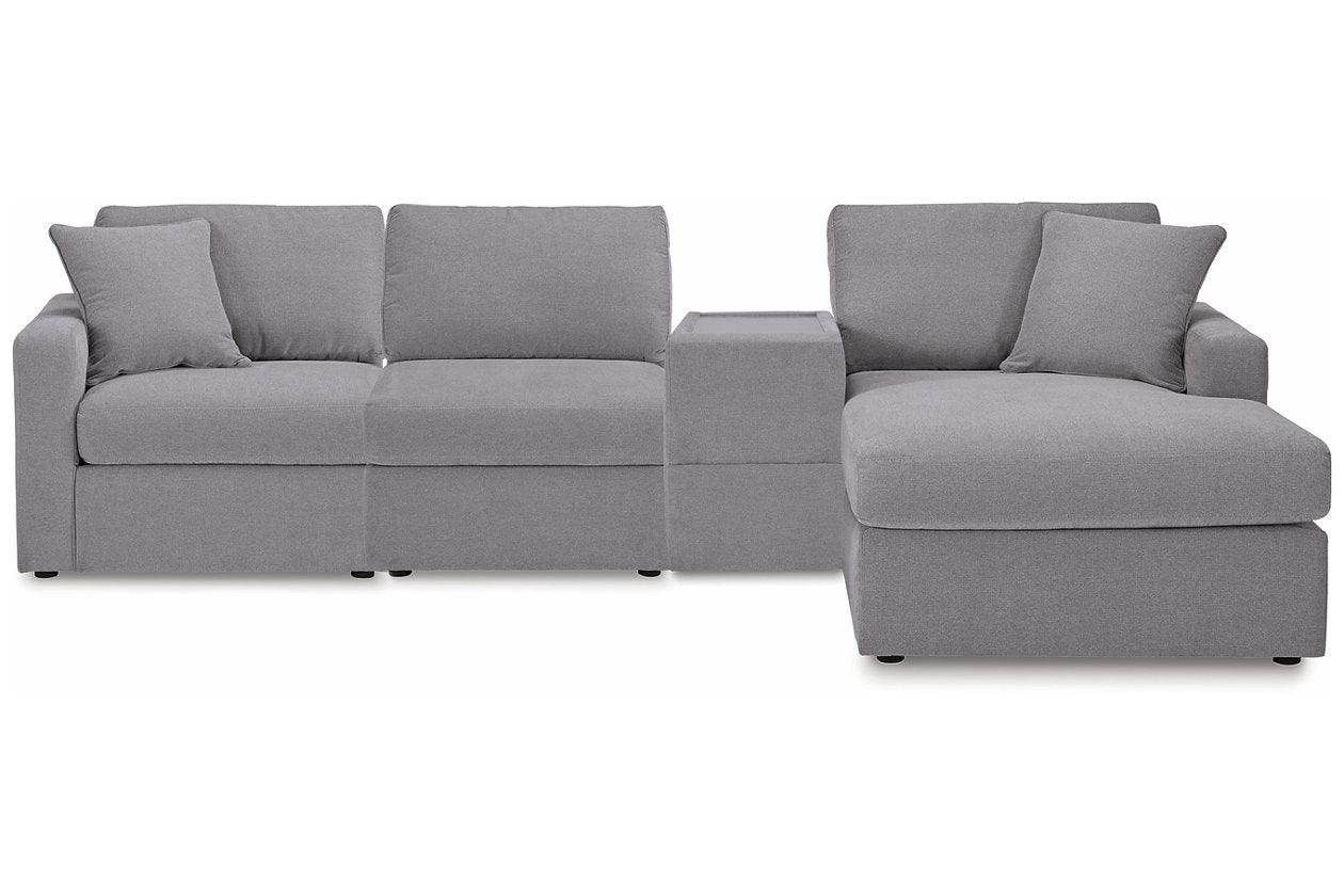 Modmax Granite 4-Piece Sectional with LAF Chaise - Image 2