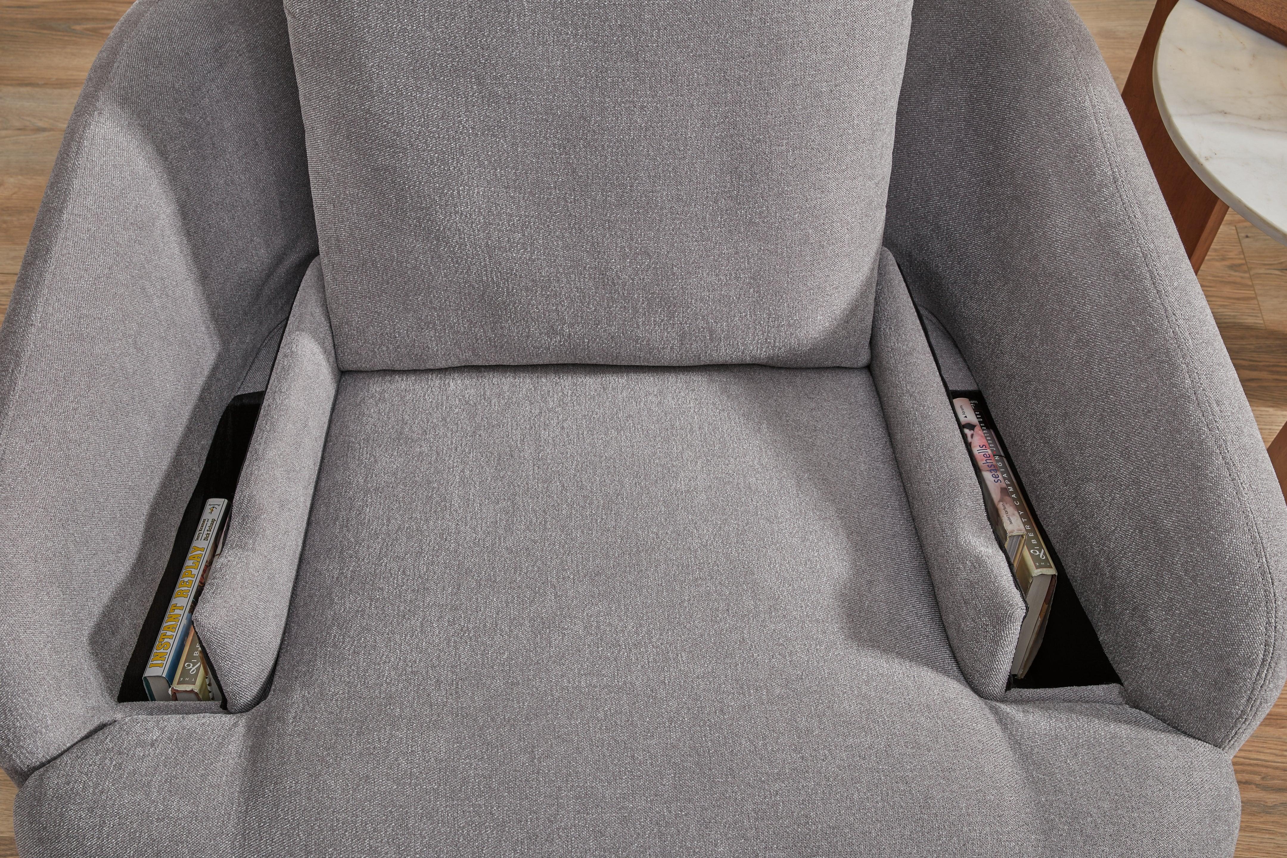 Modmax Granite Swivel Glider Chair - Image 9