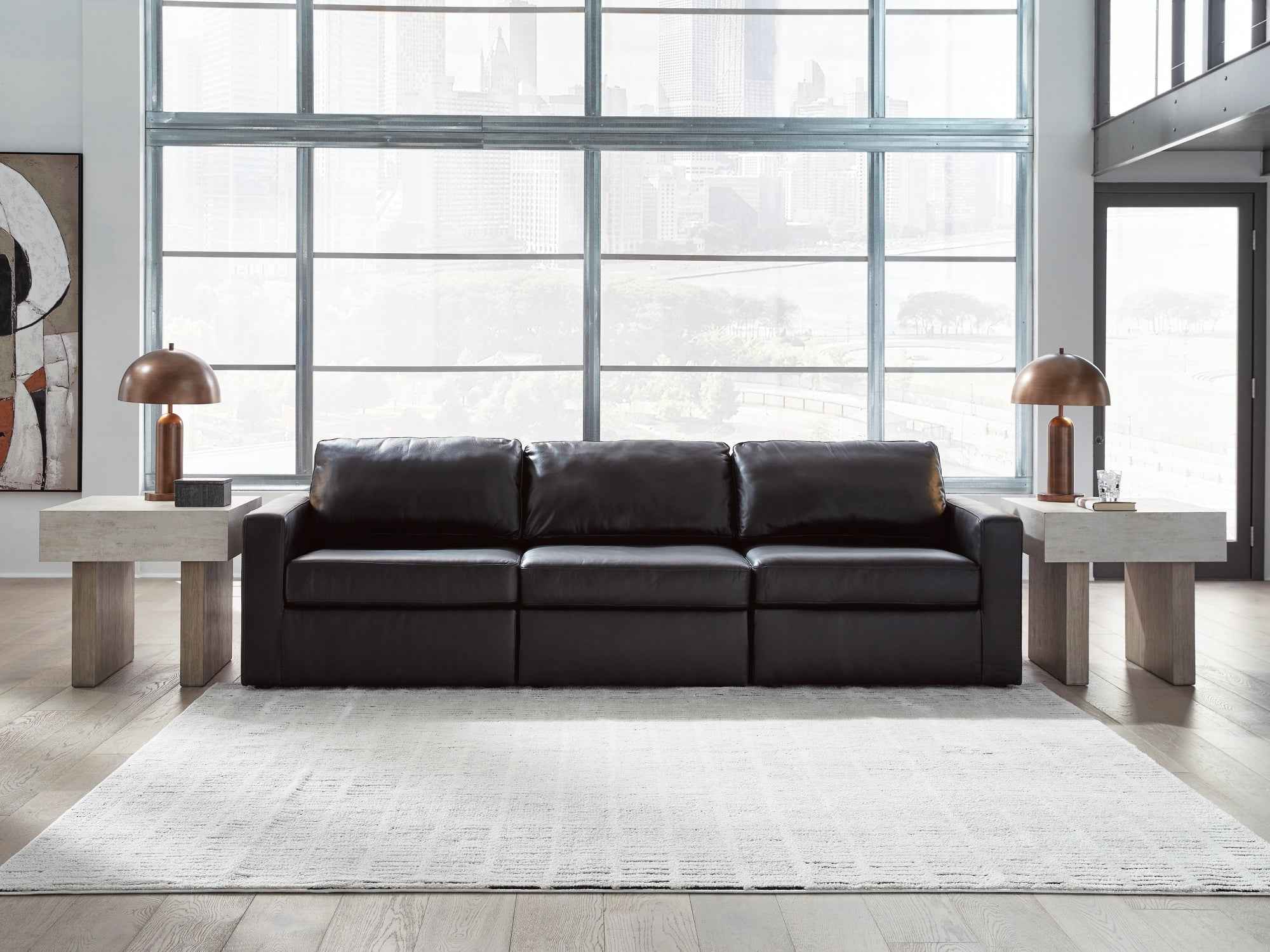 ModMax II Black Living Room Set