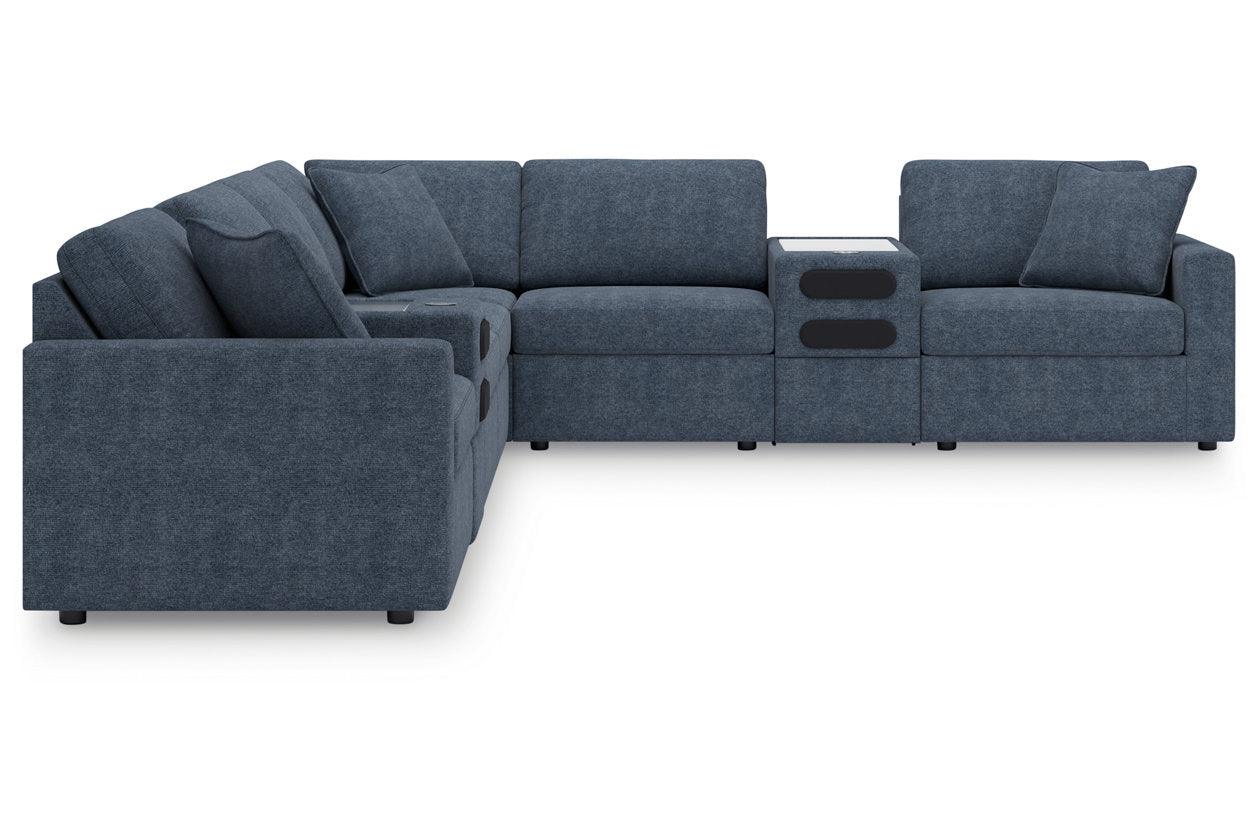 Modmax Ink 8-Piece Performance Fabric Sectional - Image 2