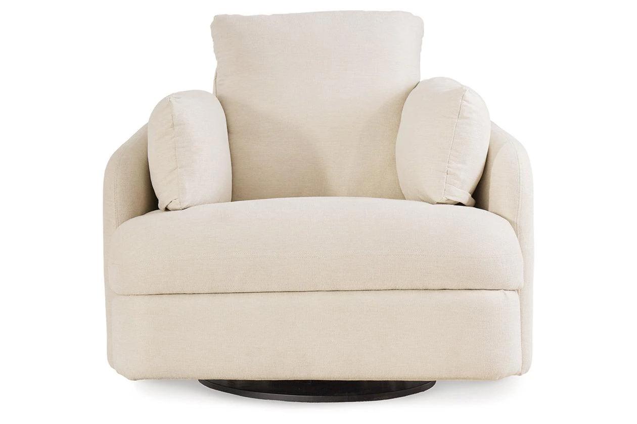 Modmax Oyster 5-Piece Sectional and Swivel Glider Recliner - Image 4