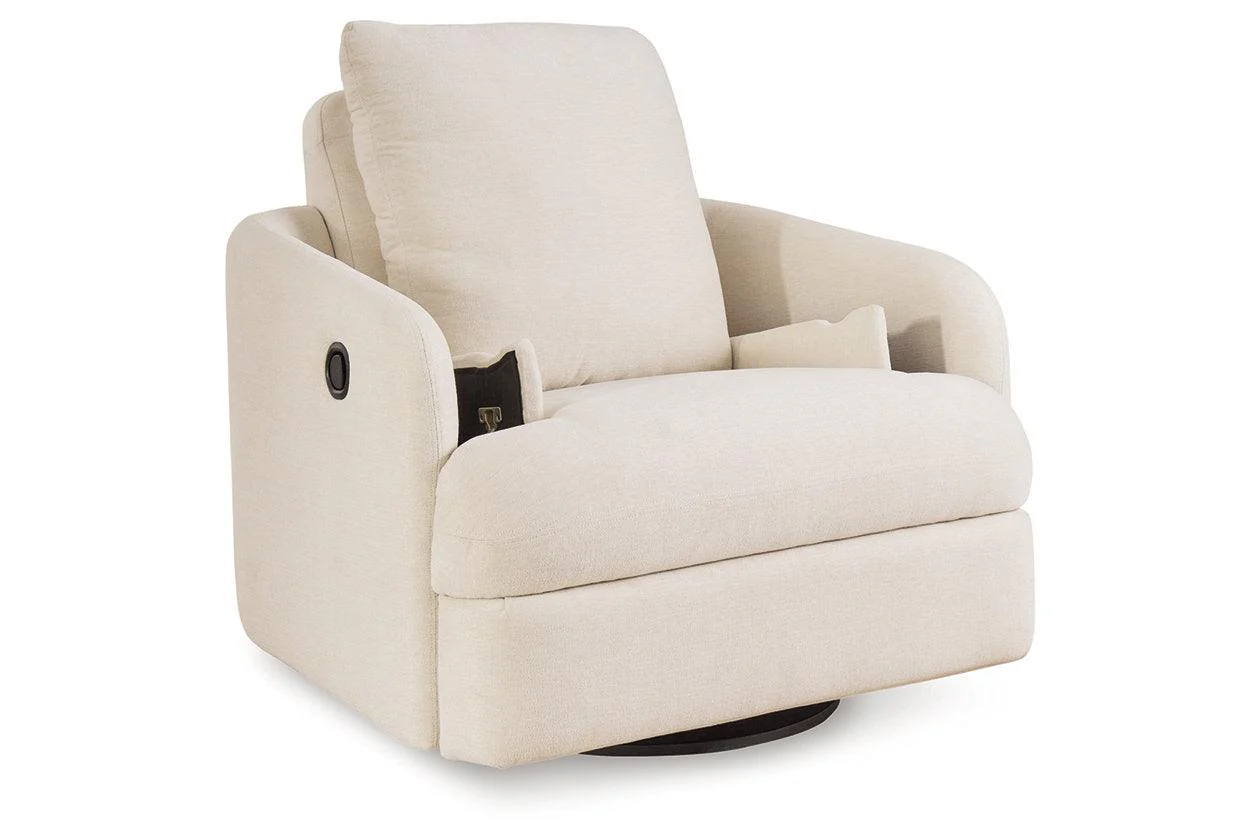 Modmax Oyster 5-Piece Sectional and Swivel Glider Recliner - Image 7