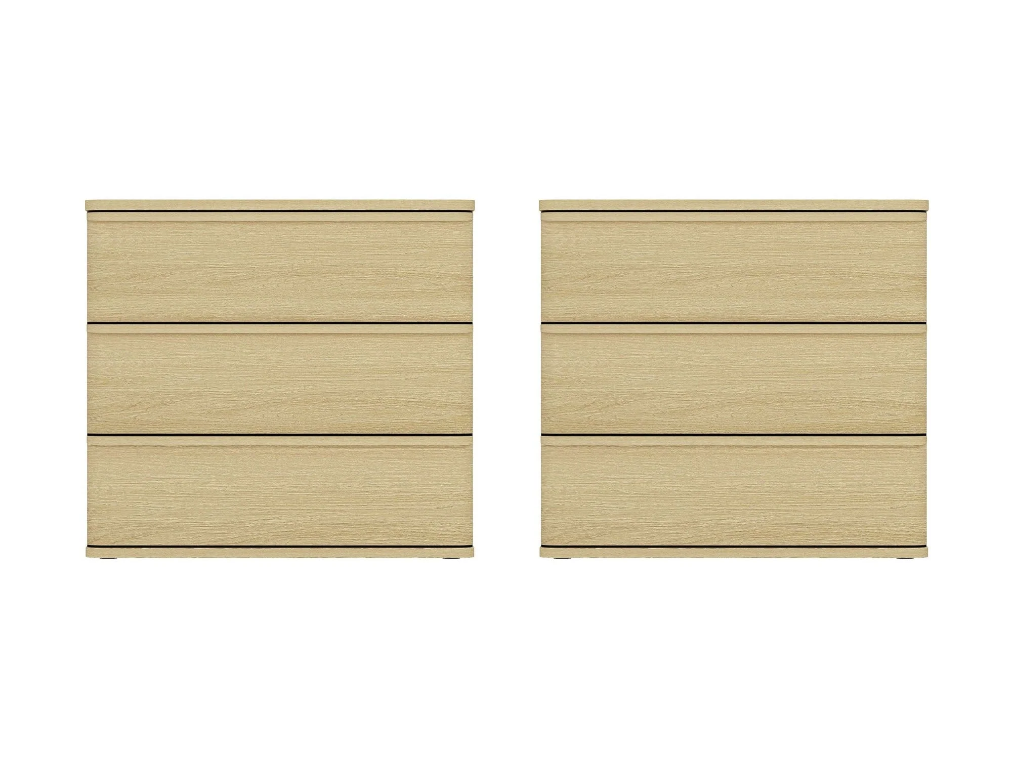 Molly Nightstand in Natural Oak (set of 2)
