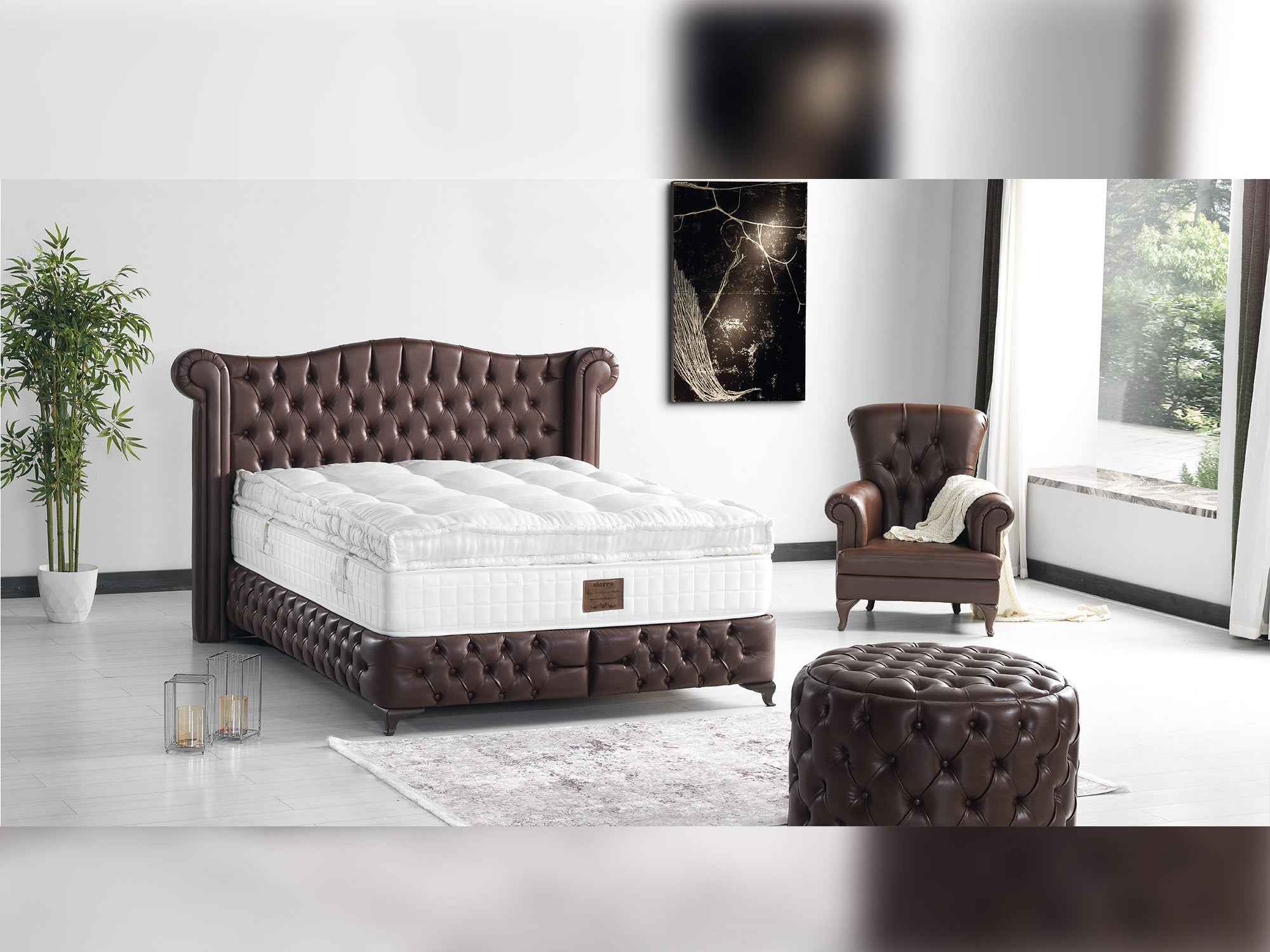 Monalisa Ottoman Brown - Image 3