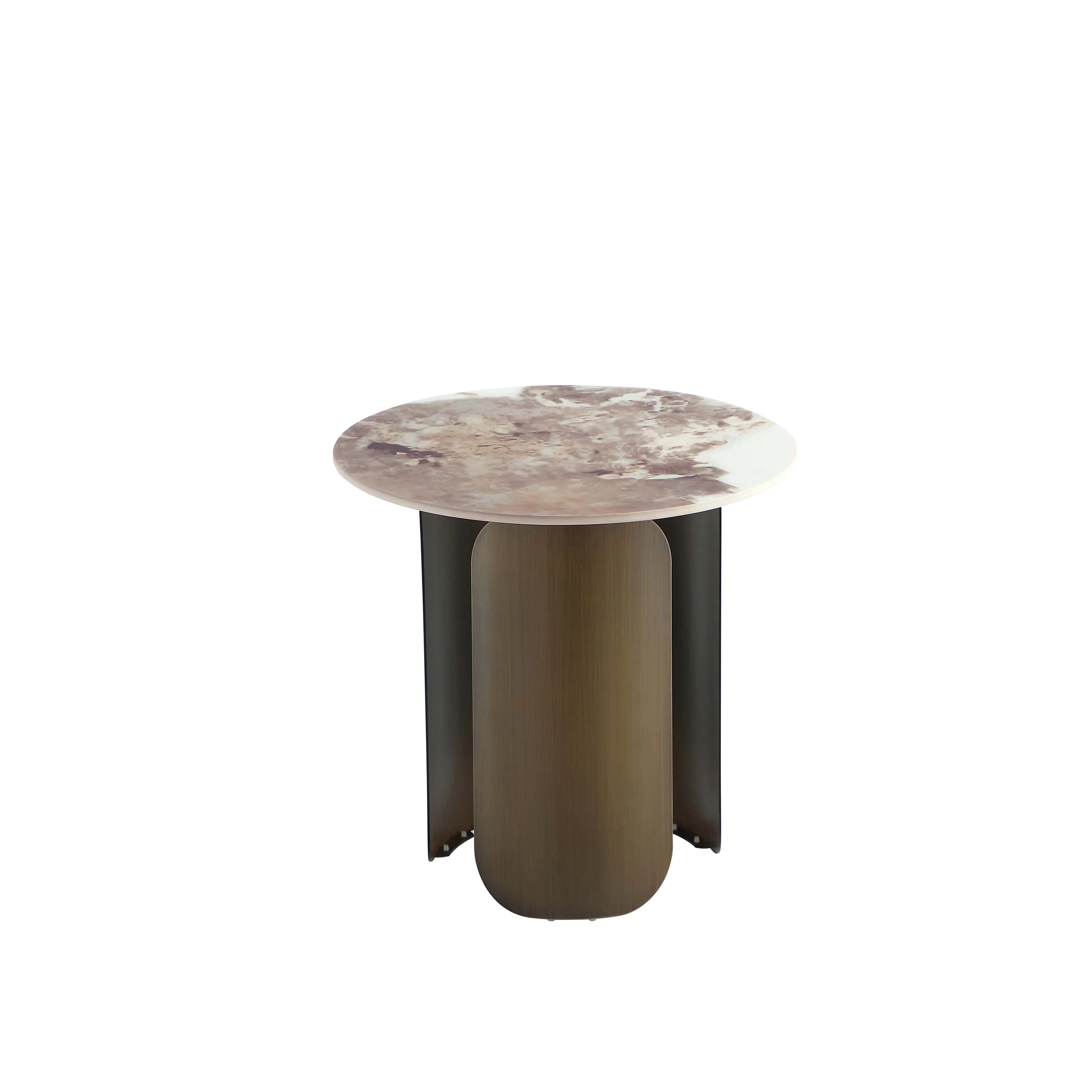 Monica Coffee Table and End Table in Gold (set of 2) - Image 18