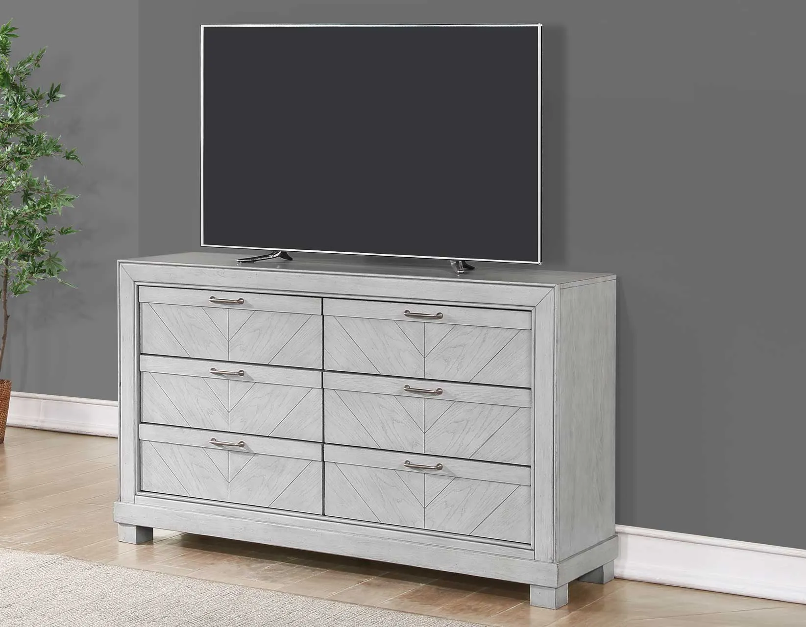 Montana Matte Gray Bedroom Set - Image 13