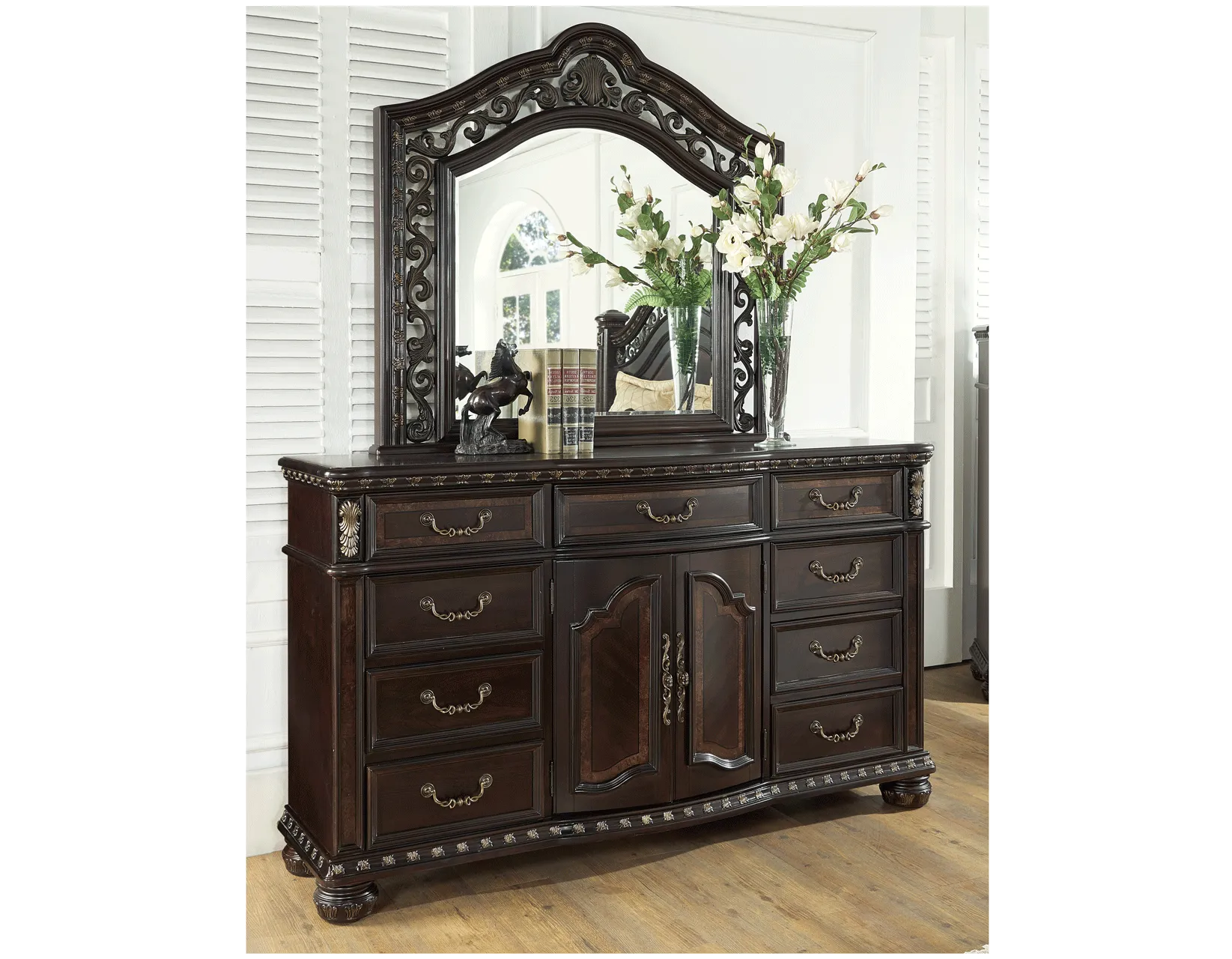 Monte Carlo Cocoa Brown Dresser - Image 5