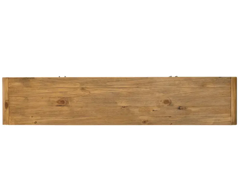 Monterey Media Cabinet Rustic Blonde - Image 5