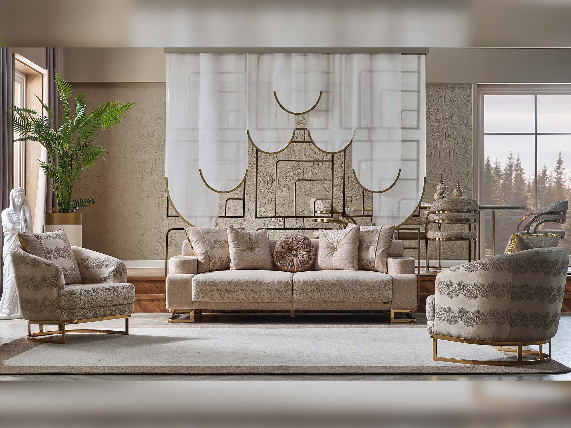 Monza Chair Cream - Image 7