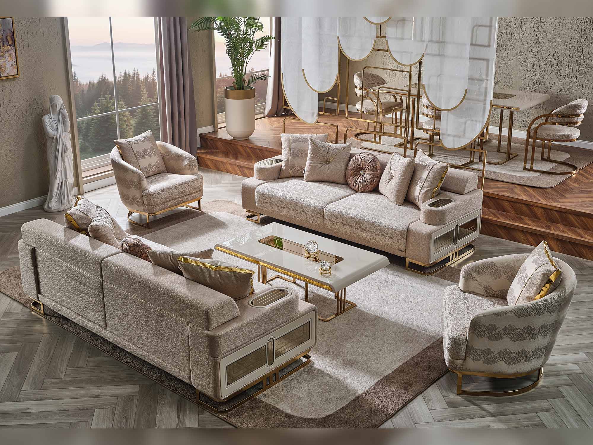 Monza Chair Cream - Image 8