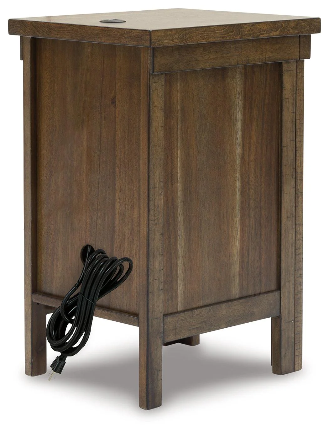 Moriville Grayish Brown Chairside End Table - Image 4