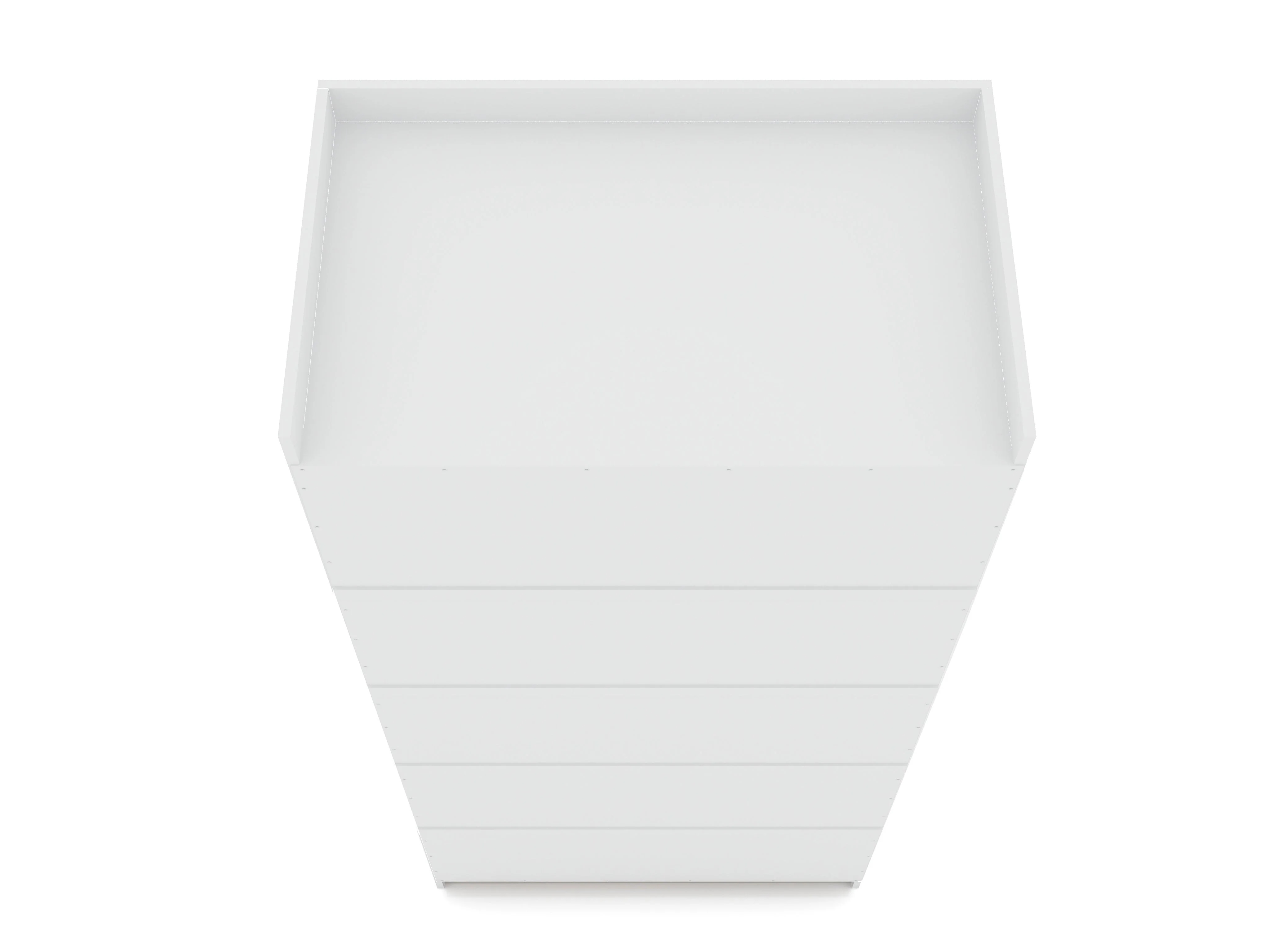 Mulberry Open 2 Sectional Closet in White (set of 2) - Image 7