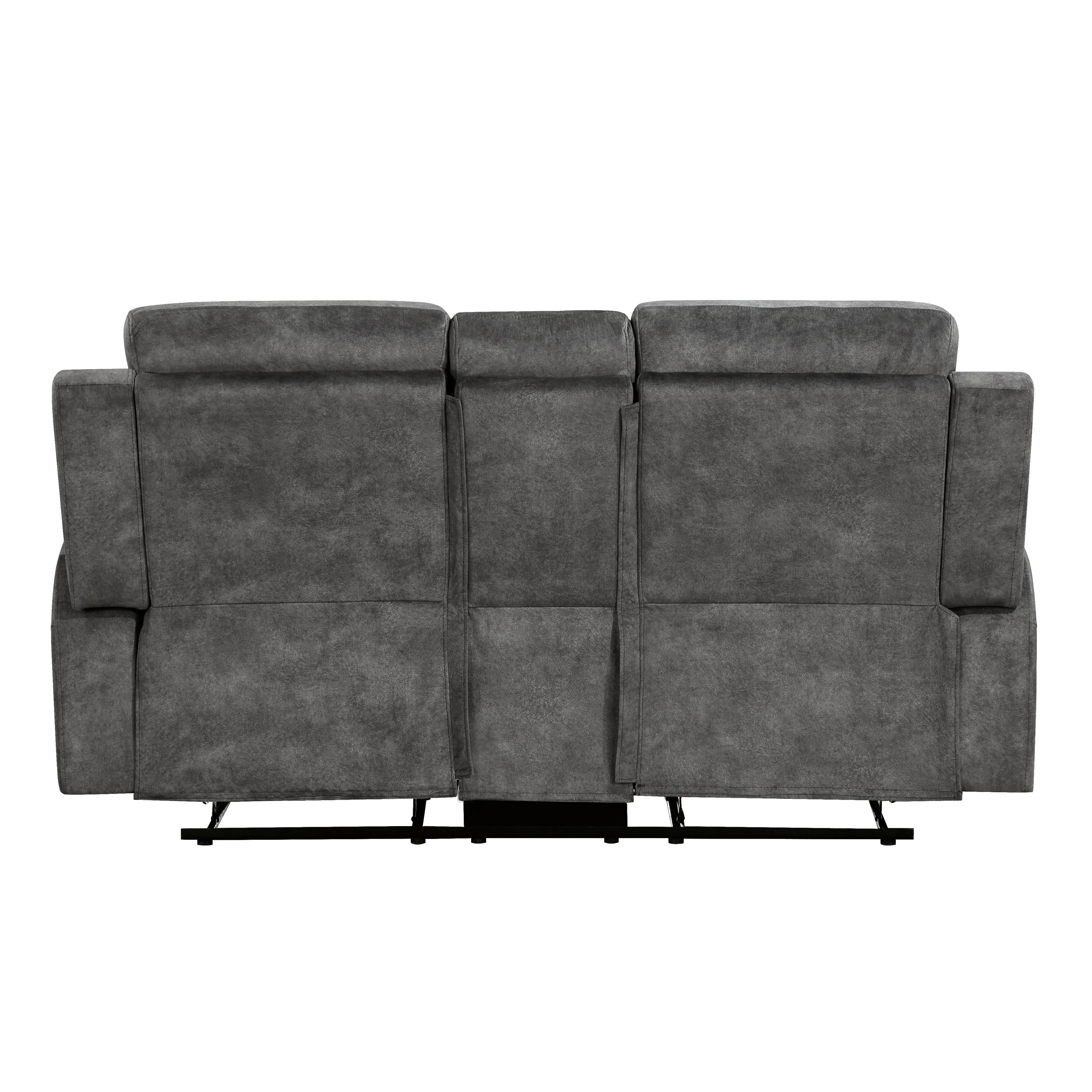 Muncie Brownish Gray Double Reclining Living Room Set - Image 11