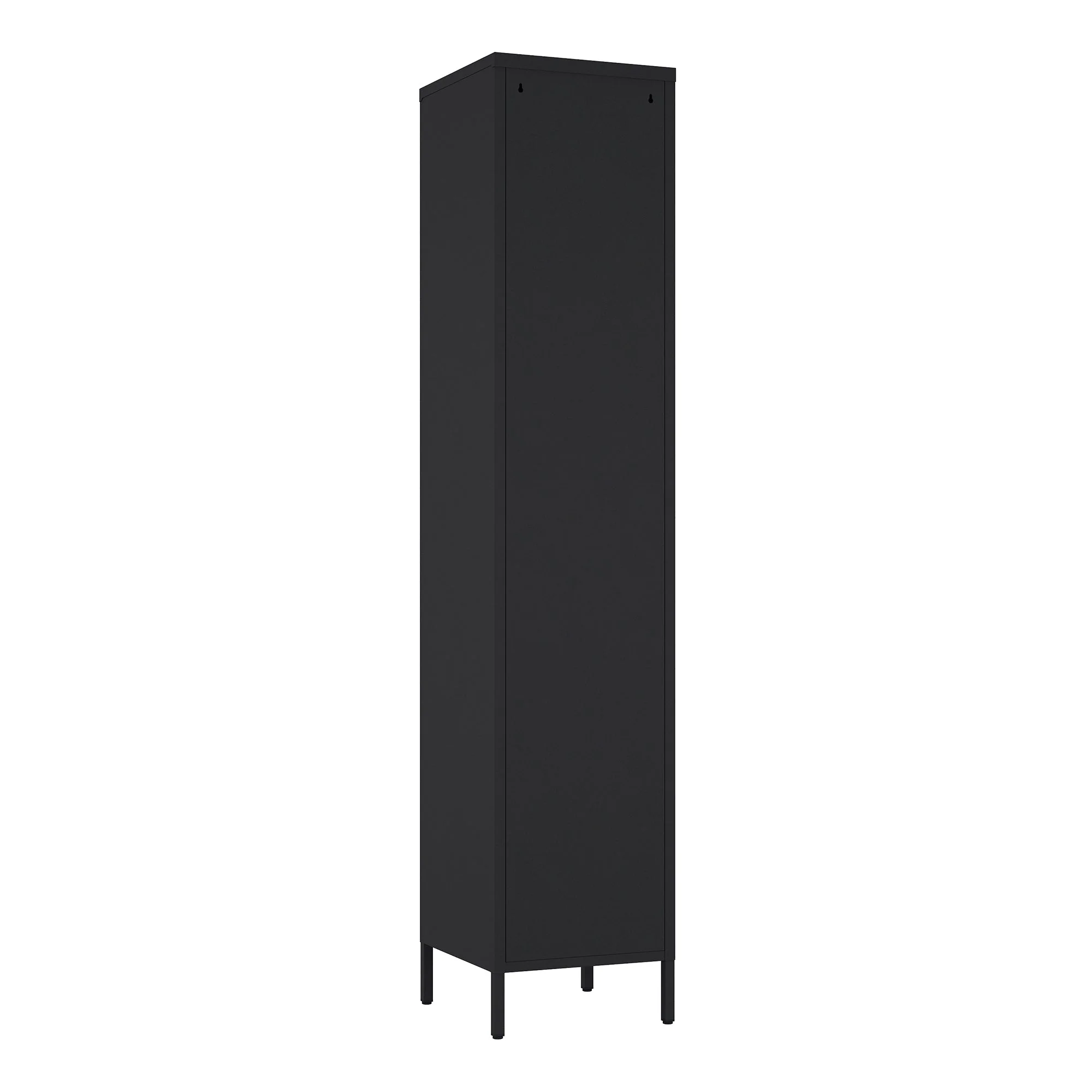 Naomi 15" Single Locker Storage Cabinet in Black - Image 9