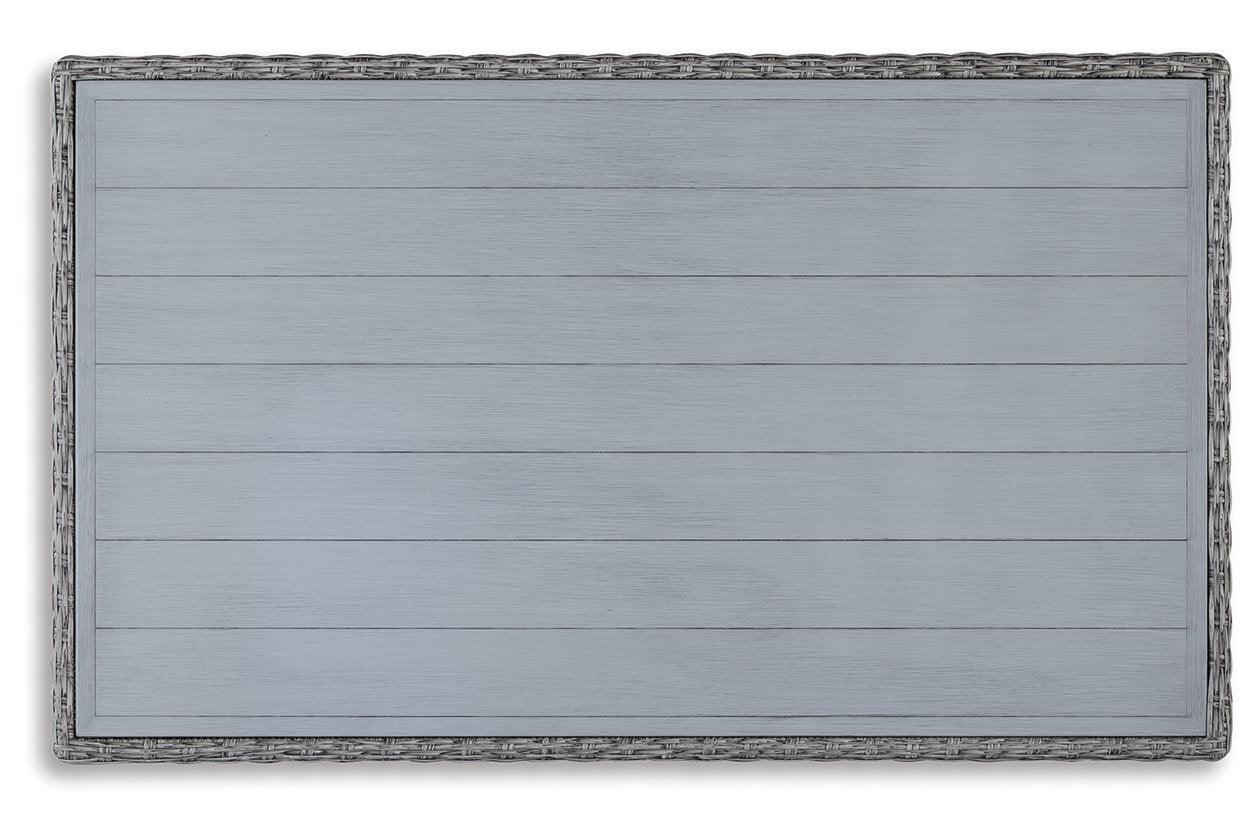 Naples Beach Light Gray Outdoor Multi-use Table - Image 3