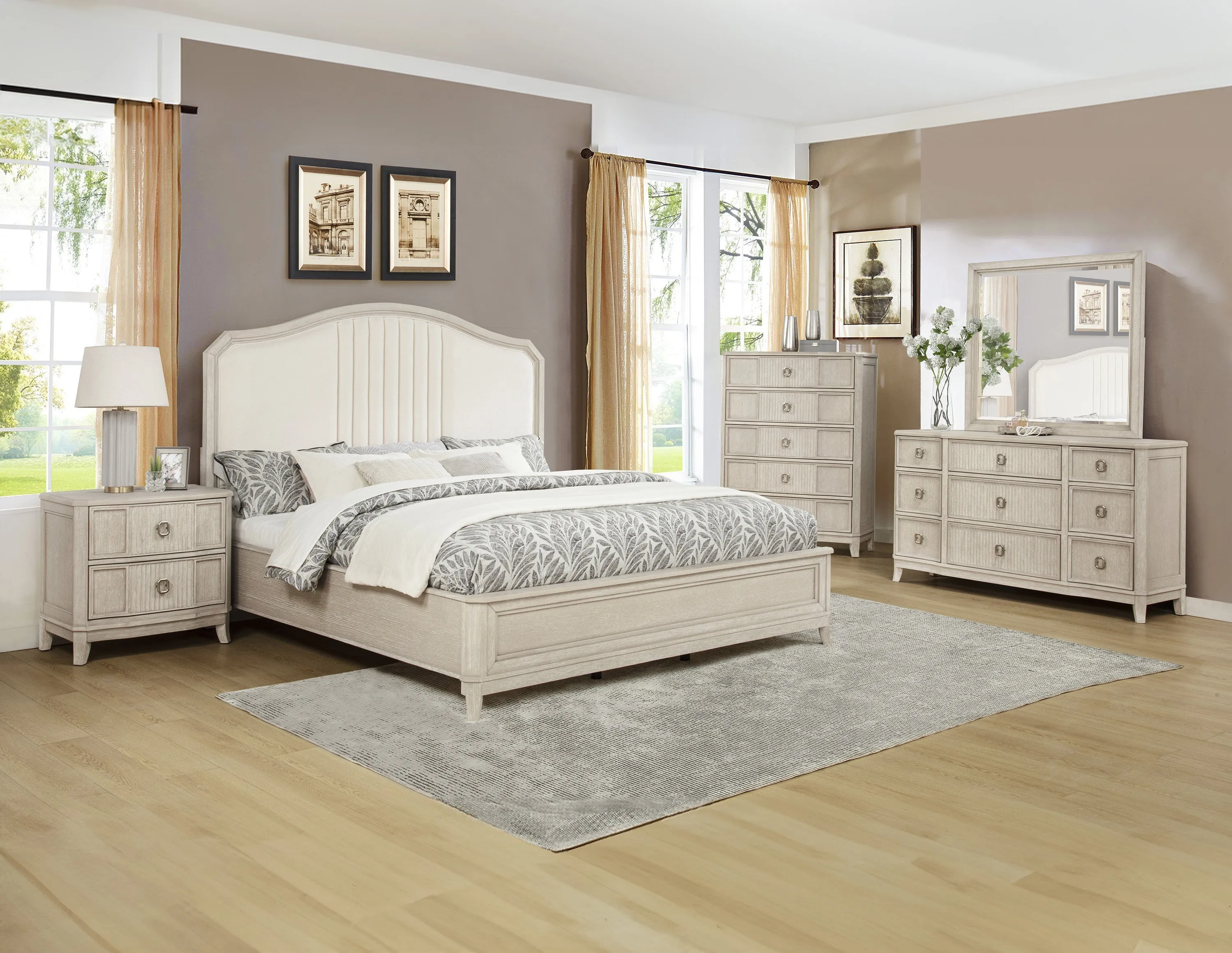 Napoli Natural Nightstand - Image 4