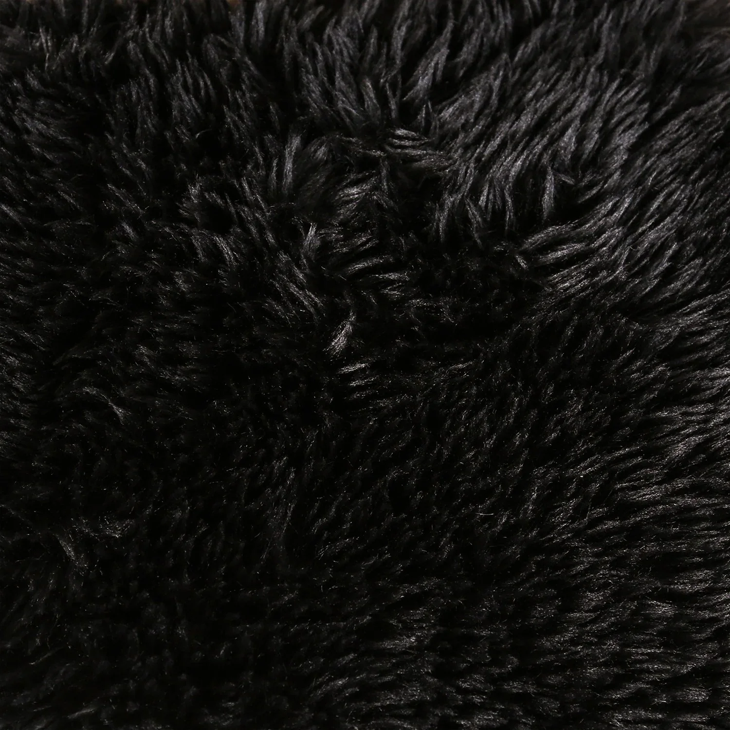 Nappi Black Compressed Foam 7-Piece Sectional w/ Ottoman - Image 4
