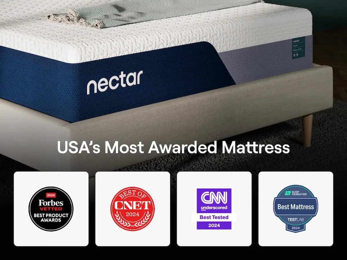 Nectar Foam Premier 5.1 White Twin Mattress - Image 6