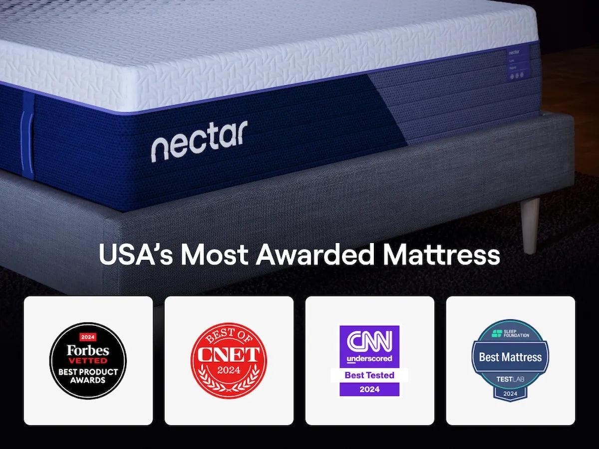 Nectar Hybrid Luxe White California King Mattress - Image 6