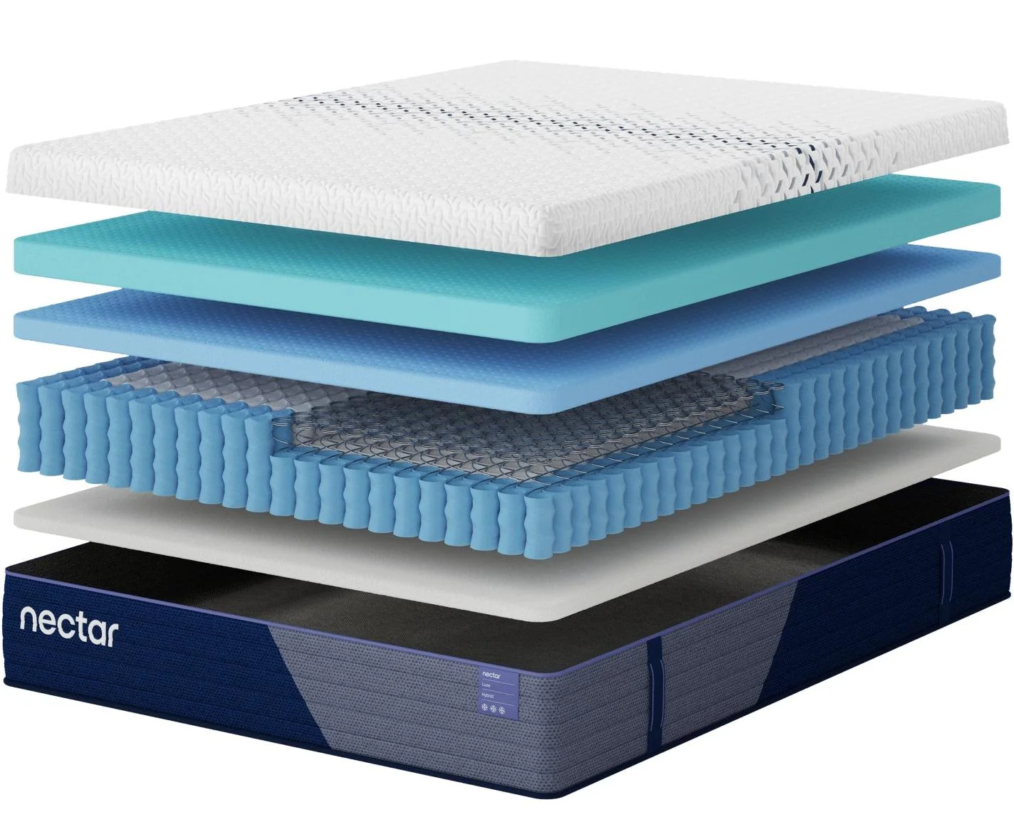 Nectar Hybrid Luxe White King Mattress - Image 3