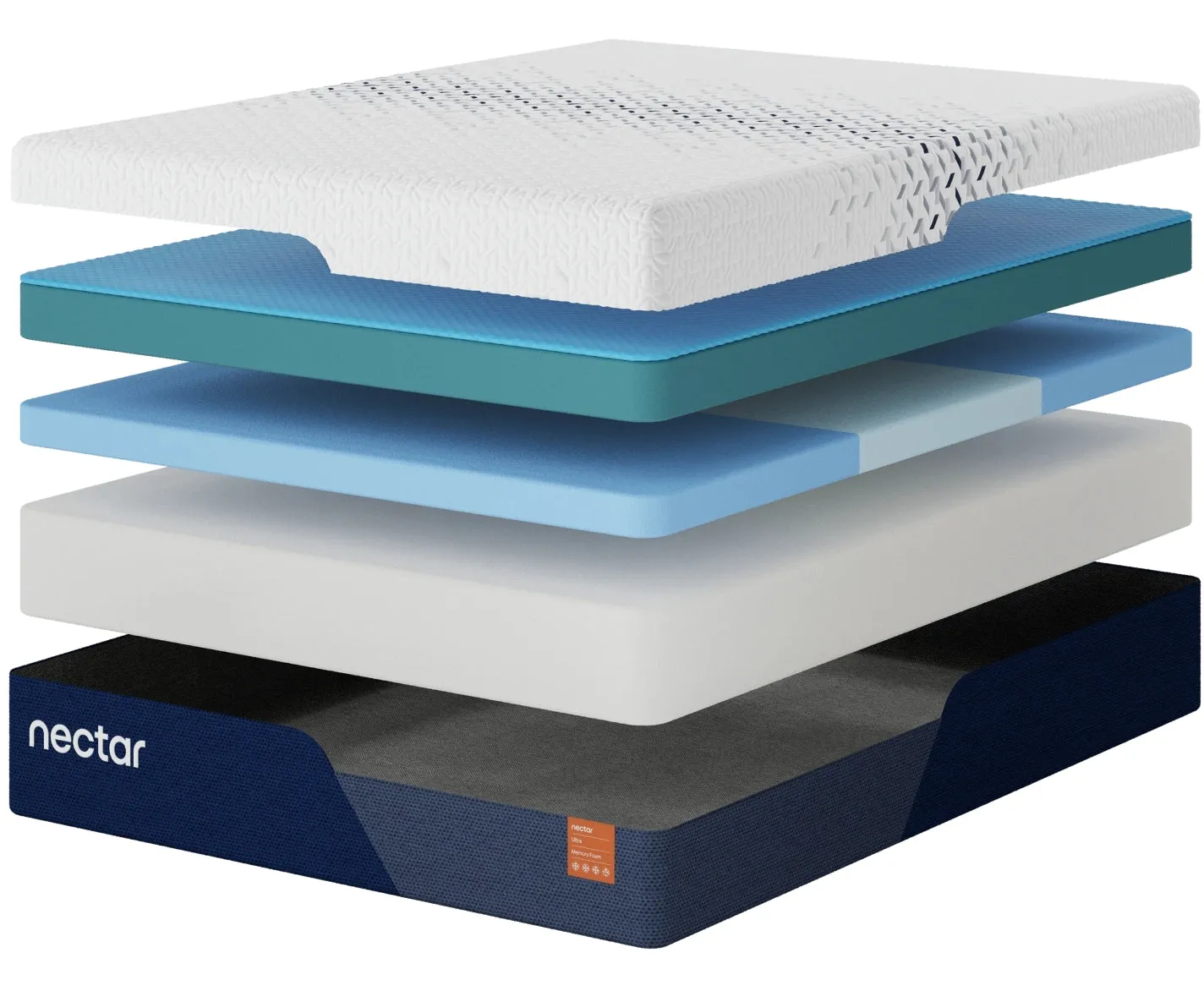 Nectar Ultra Memory Foam 5.1 White California King Mattress - Image 4