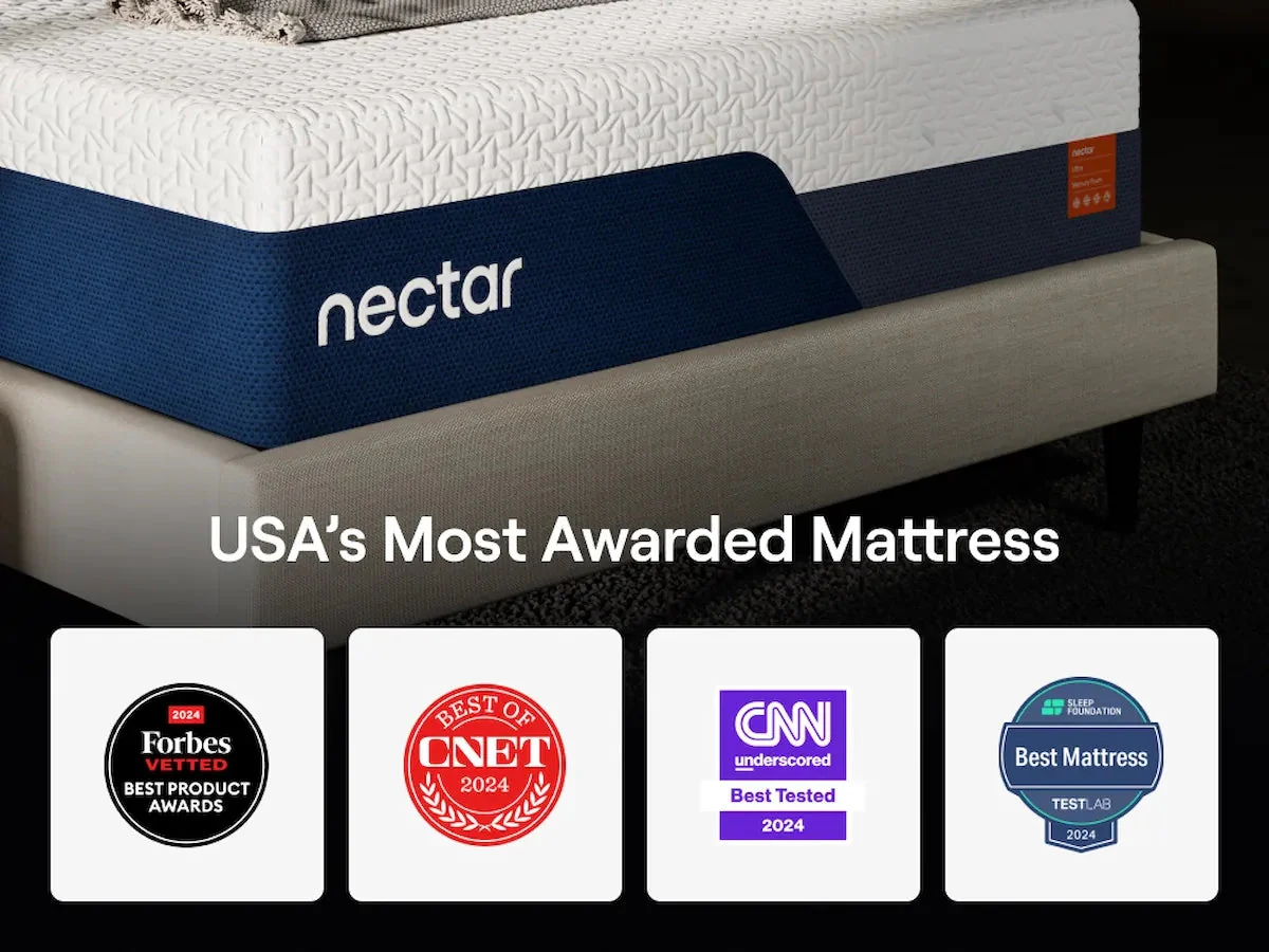 Nectar Ultra Memory Foam 5.1 White King Mattress - Image 6