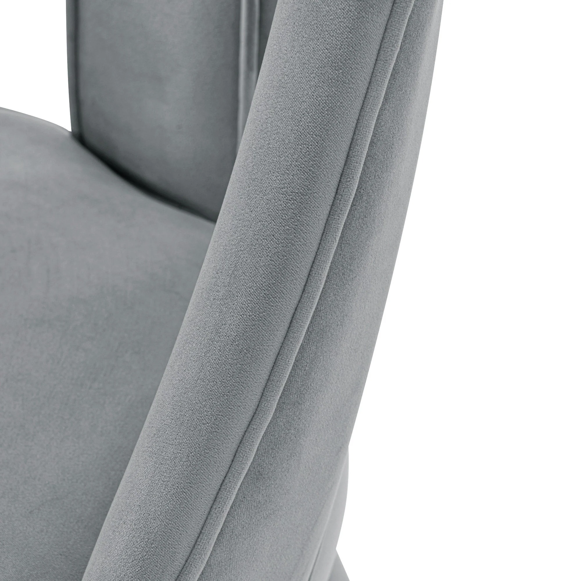 Neda Dining Chair in Grey (set of 2) - Image 5
