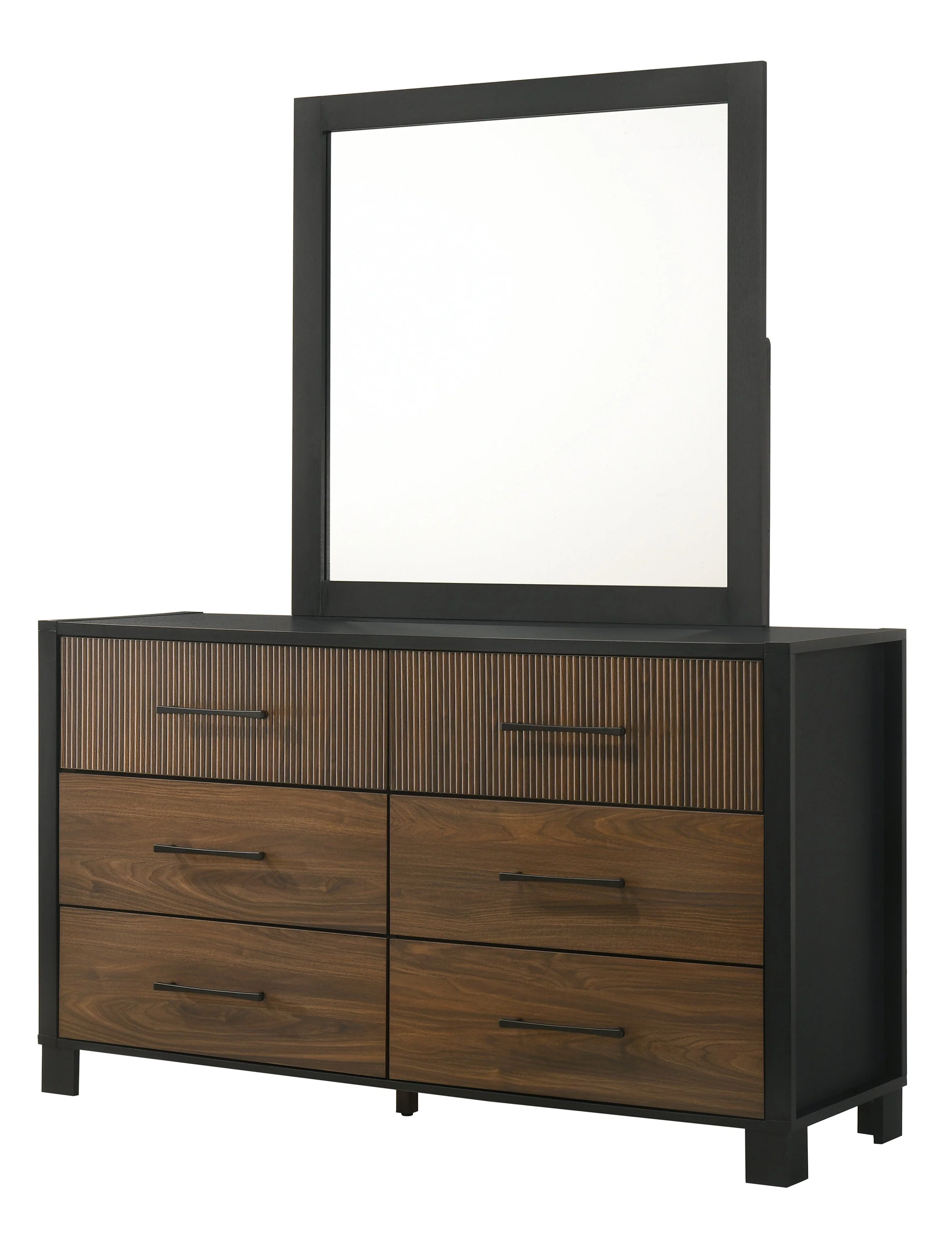 Nemy Brown/Black Dresser Top (Mirror Only) - Image 2