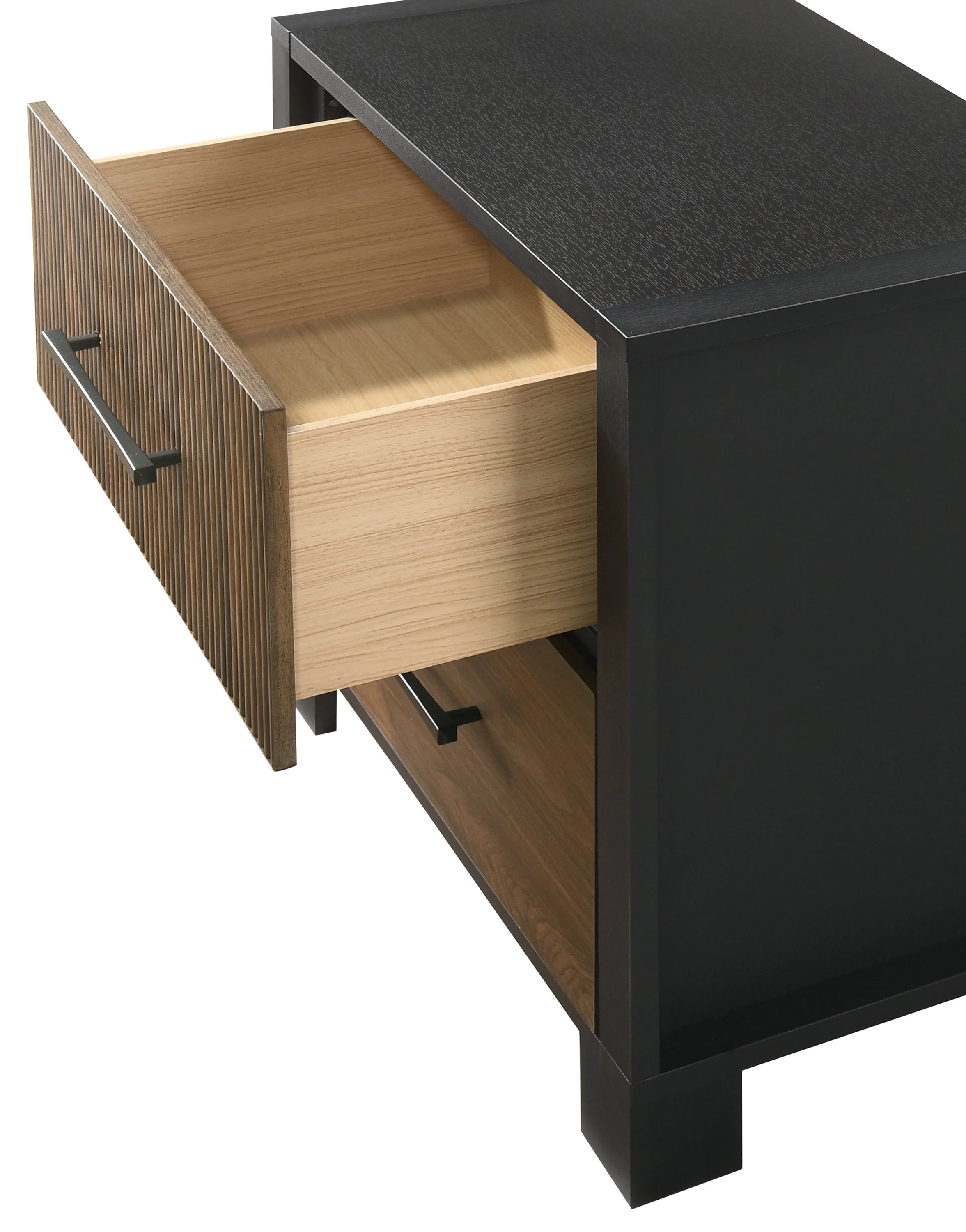 Nemy Brown/Black Nightstand - Image 3