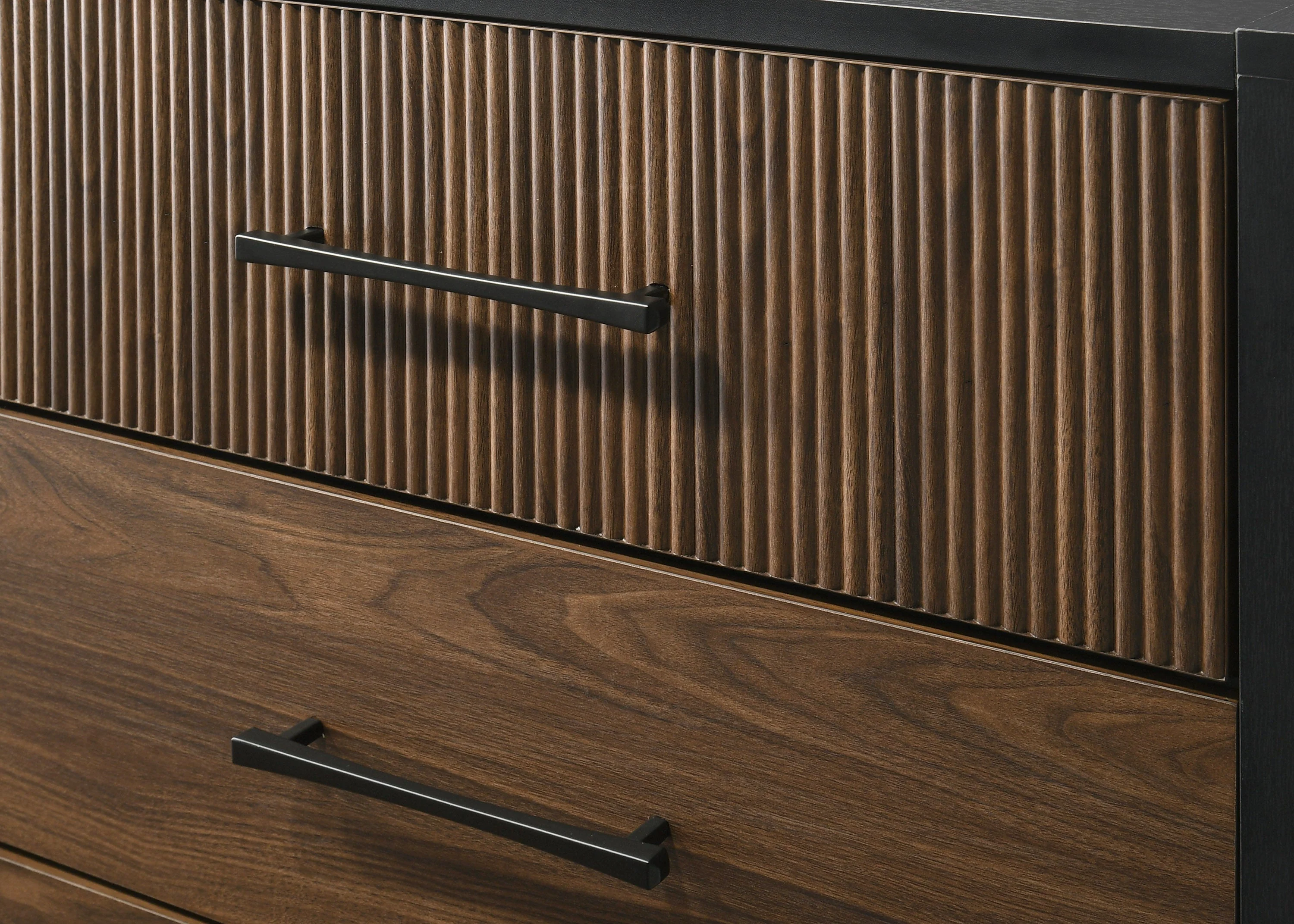 Nemy Brown/Black Nightstand - Image 4