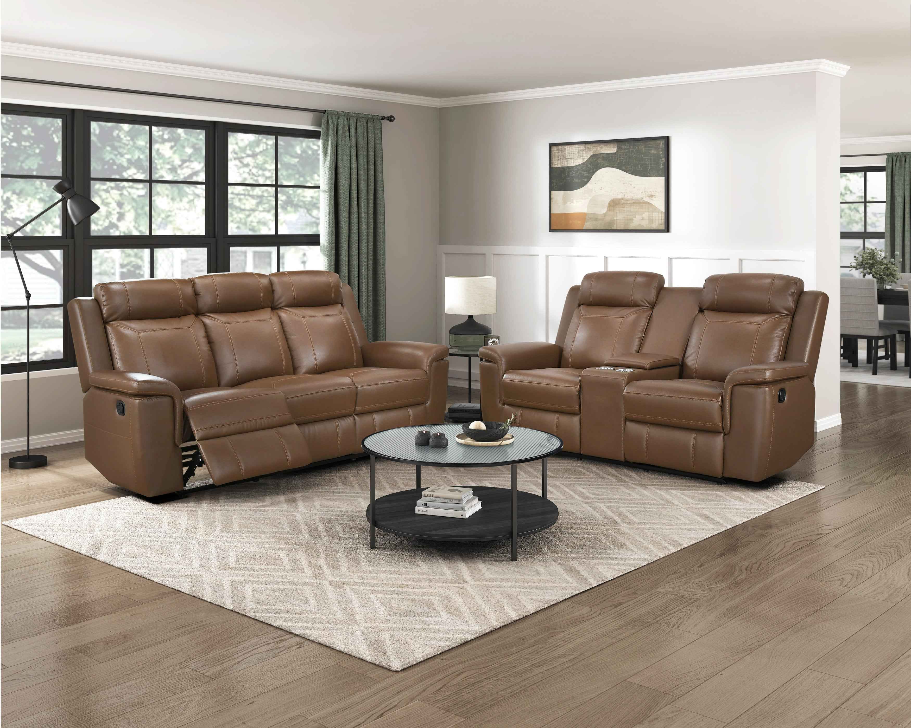 Nest Camel Double Reclining Sofa - Image 7