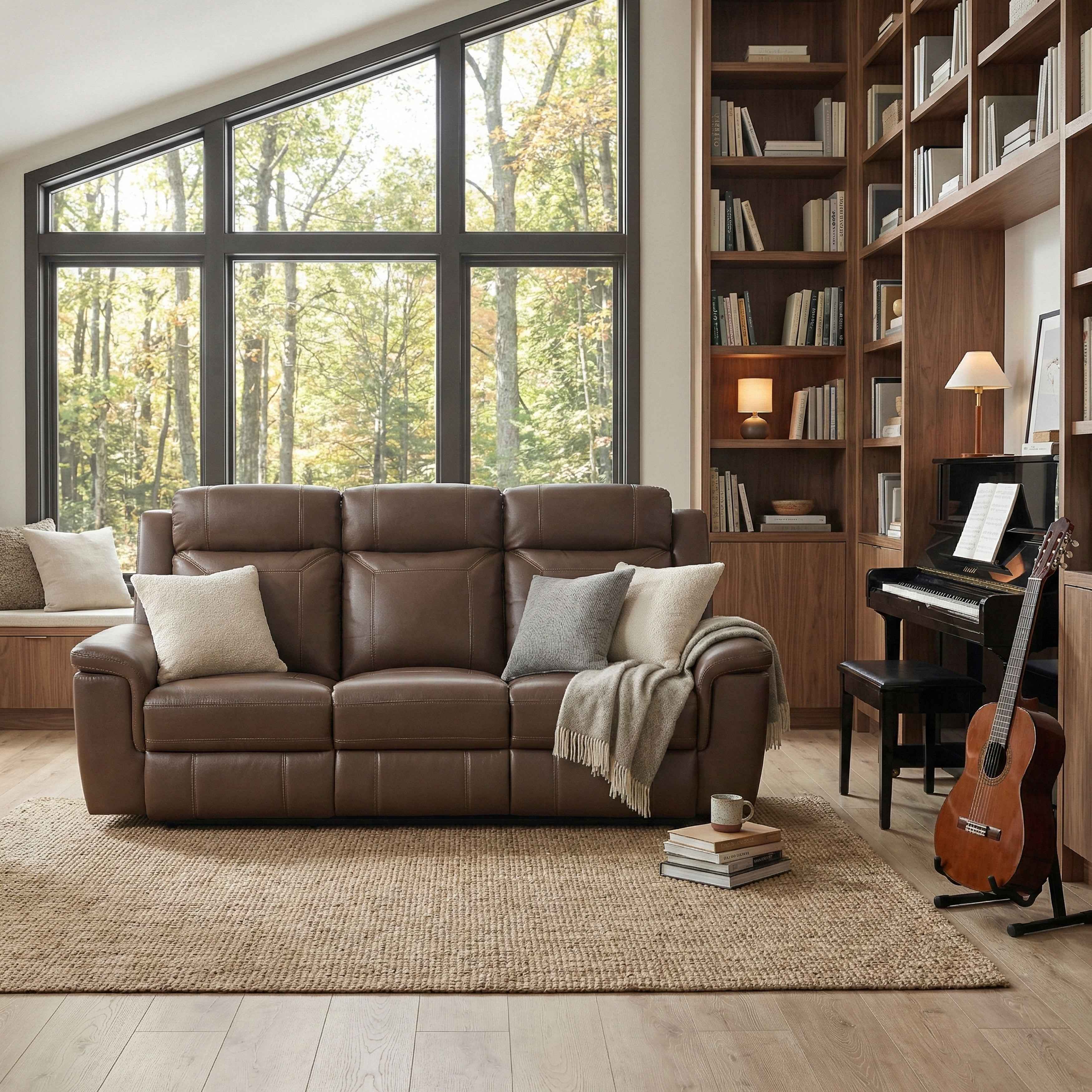 Nest Camel Double Reclining Sofa - Image 9