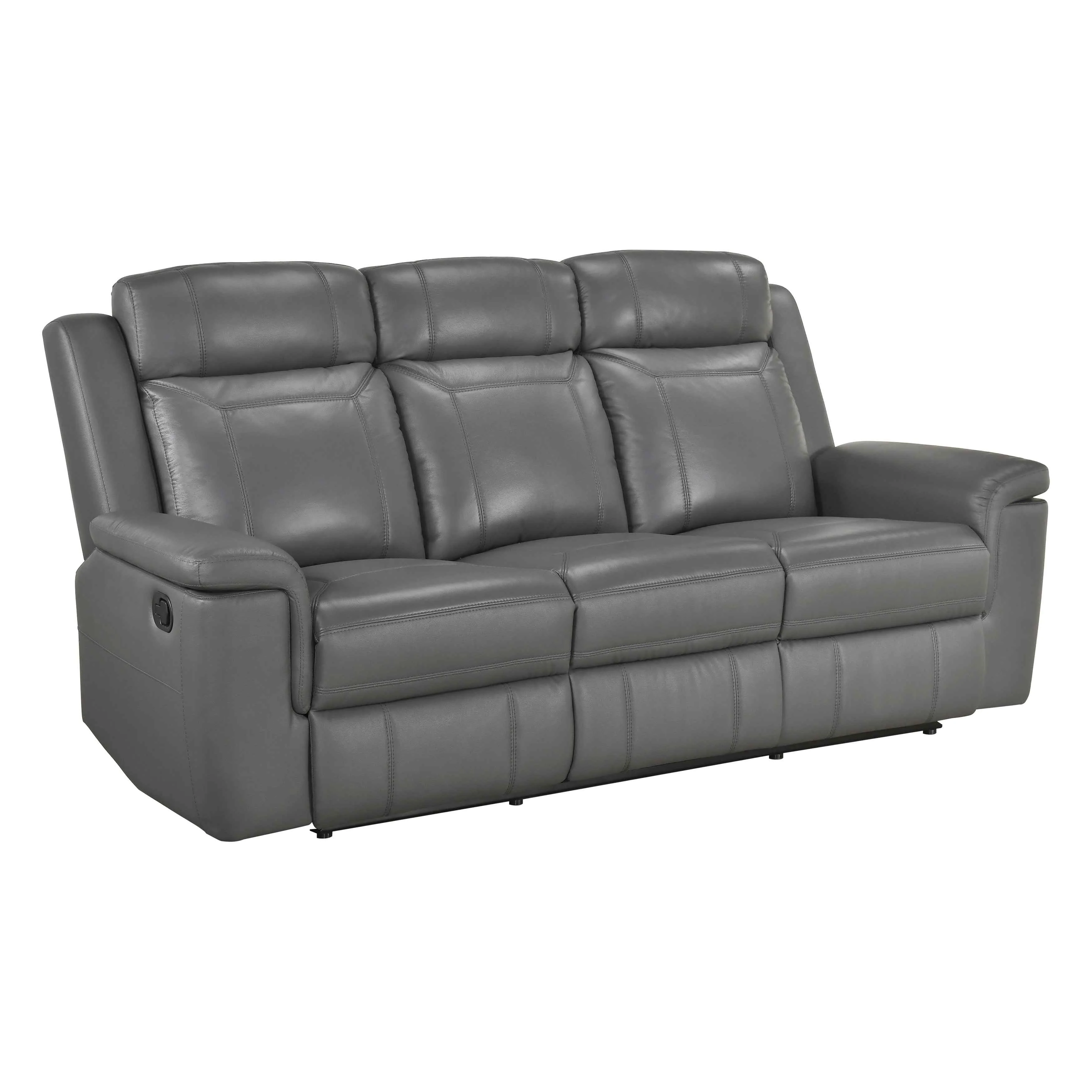 Nest Dark Gray Reclining Living Room Set - Image 3