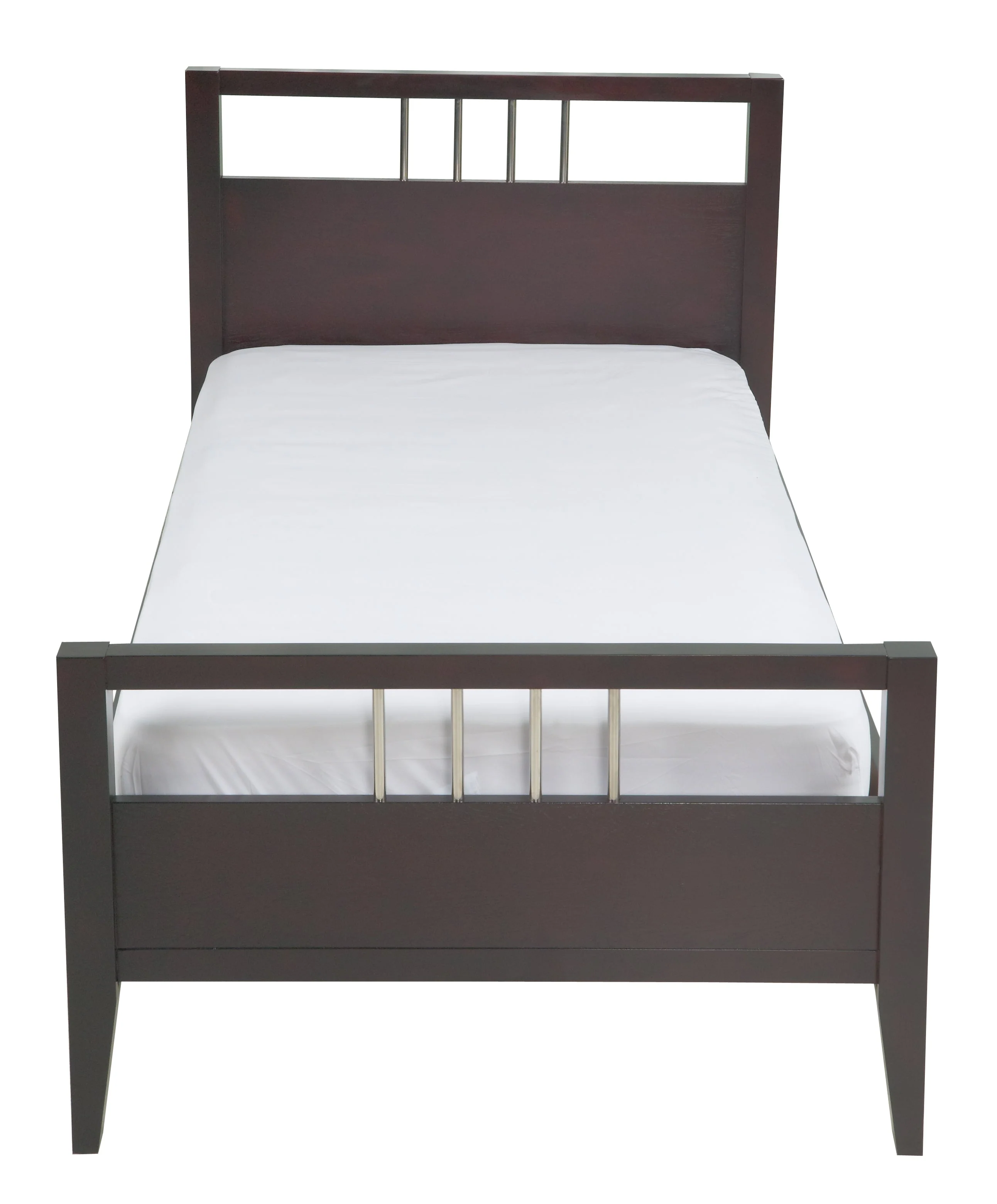 Nevis Wood Eastern King Platform Bed in Espresso - Image 6