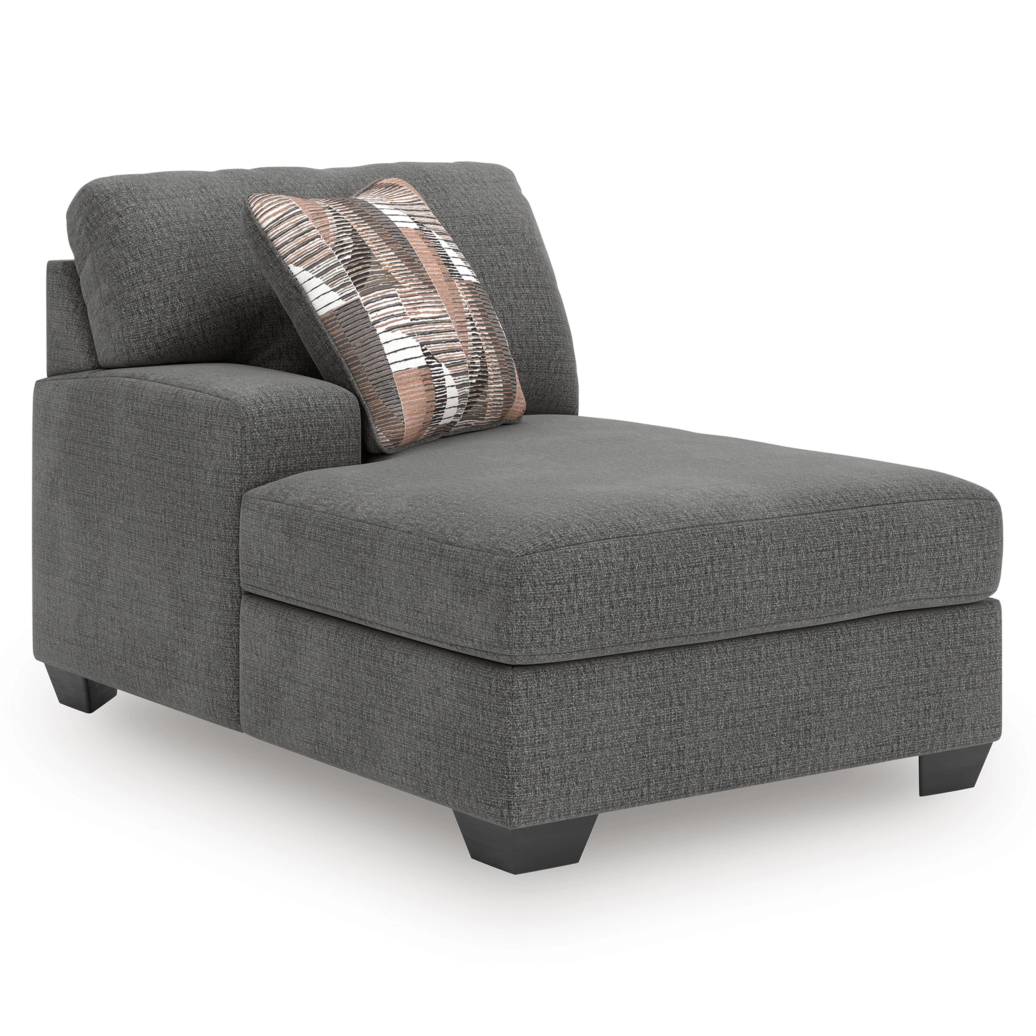 Newellen Greystone 3-Piece Left Arm Facing Sectional - Image 5