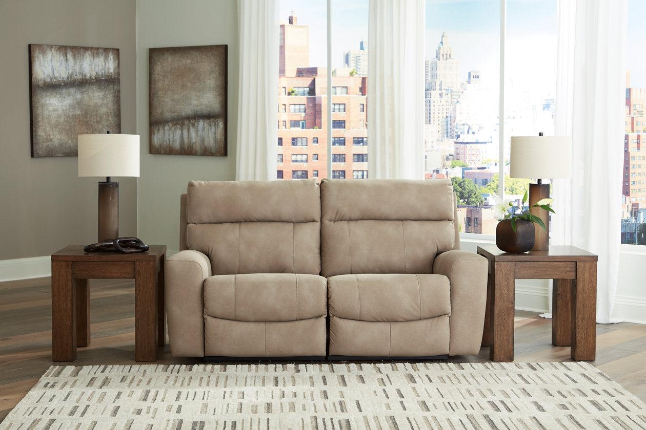 Next-Gen DuraPella Sand Power Reclining Loveseat