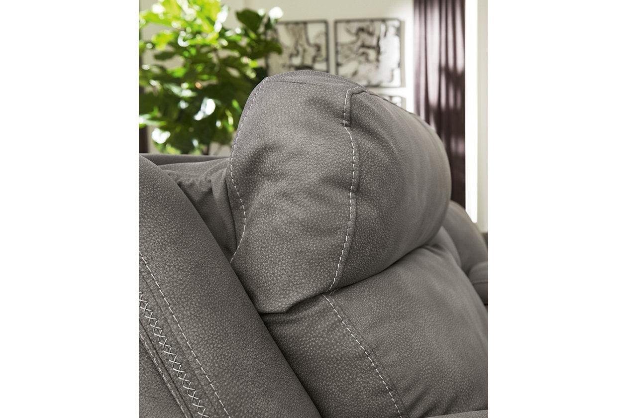 Next-Gen DuraPella Slate 3-Piece Power Reclining Sectional - Image 4