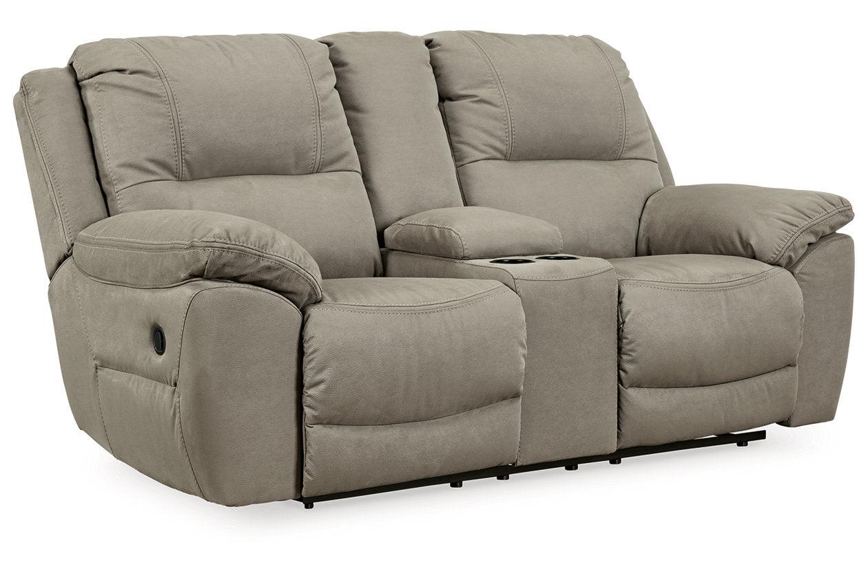 Next-Gen Gaucho Putty Power Reclining Sofa and Loveseat - Image 5