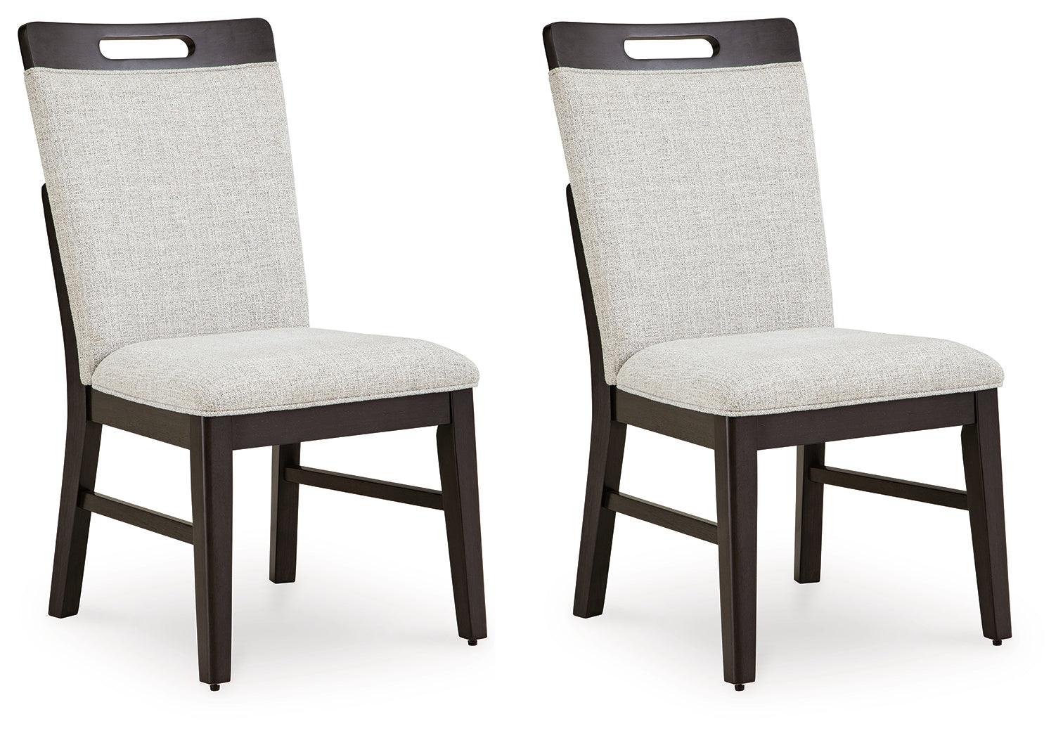 Neymorton Light Gray/Brown Dining Chair, Set of 2 - Image 8