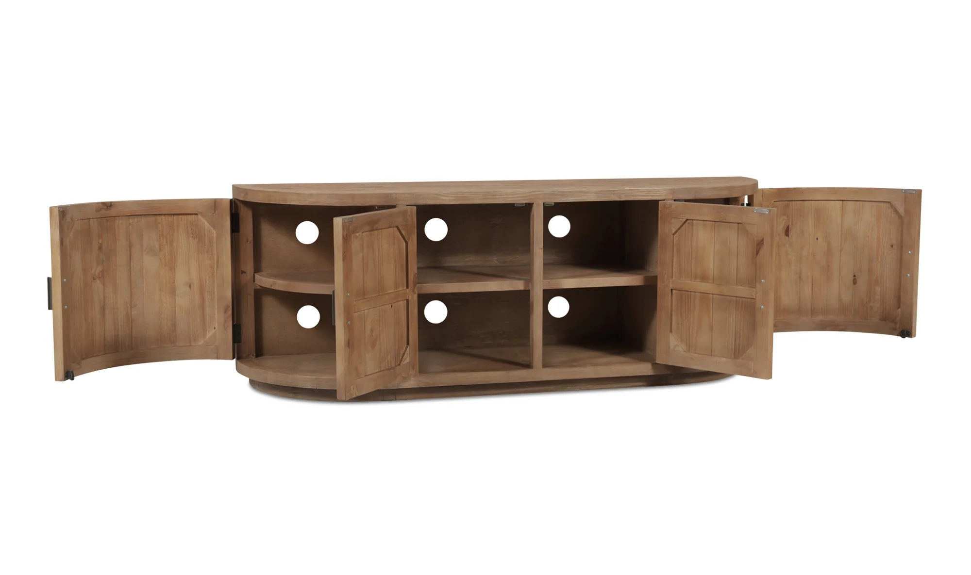 Nicola Media Cabinet - Natural - Image 8