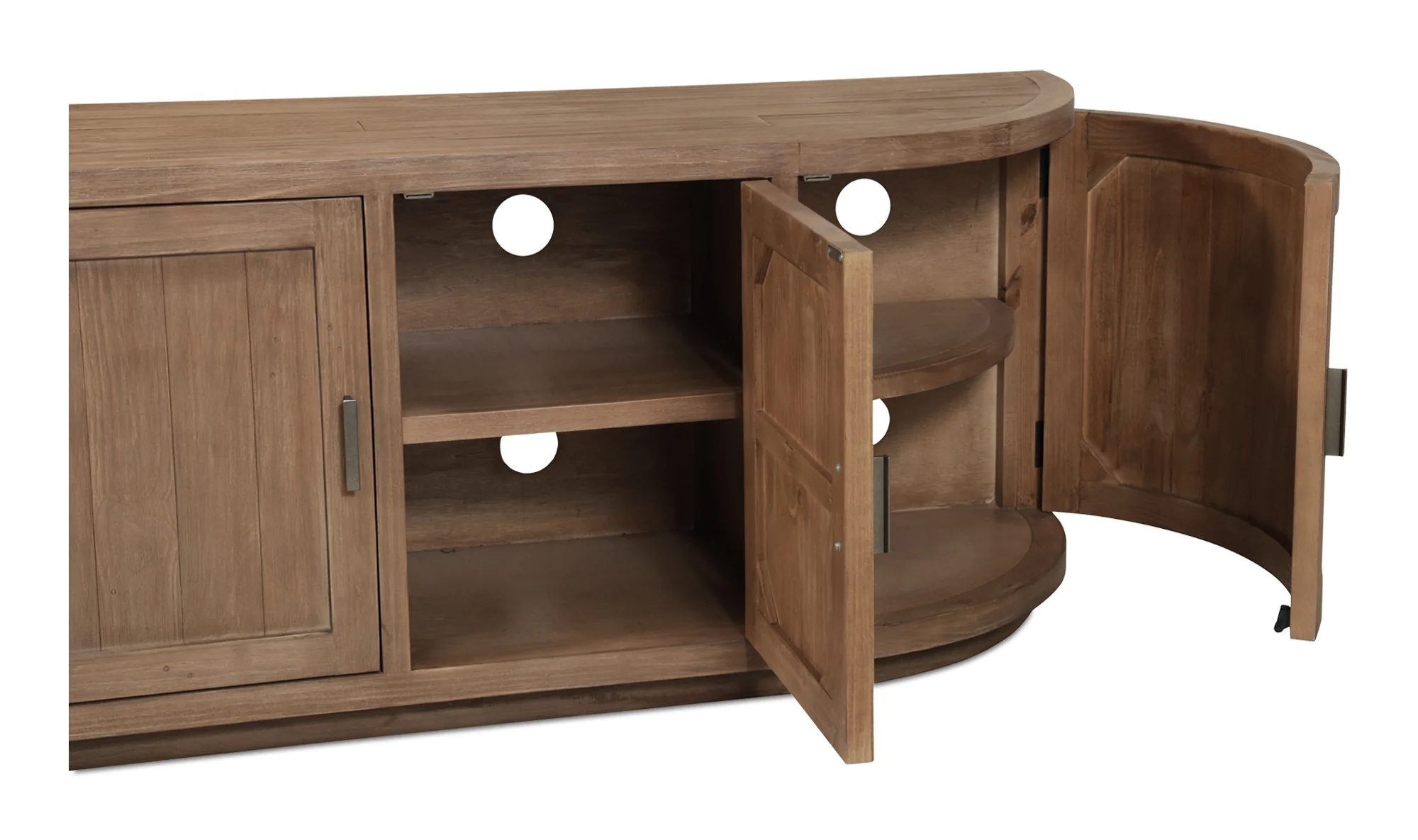 Nicola Media Cabinet - Natural - Image 9