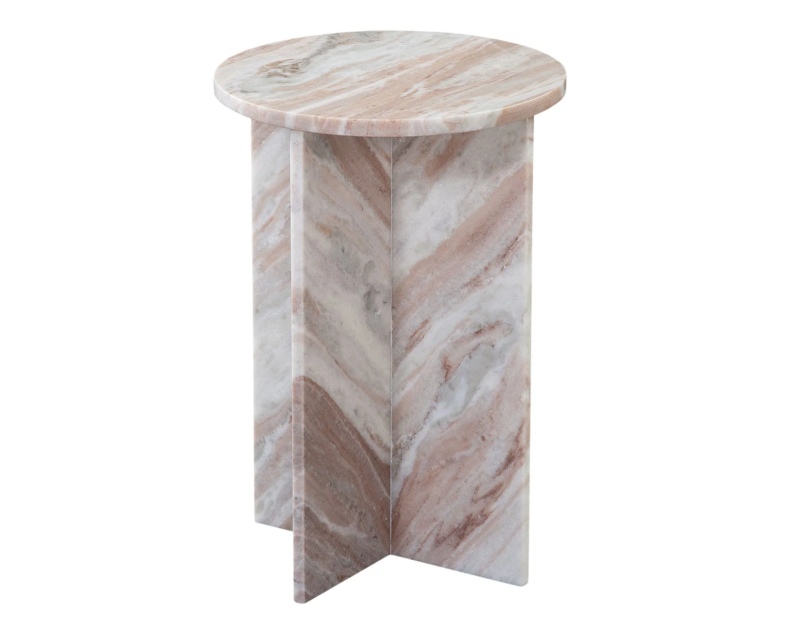 Niki Toronto Brown Marble End Table - Image 2