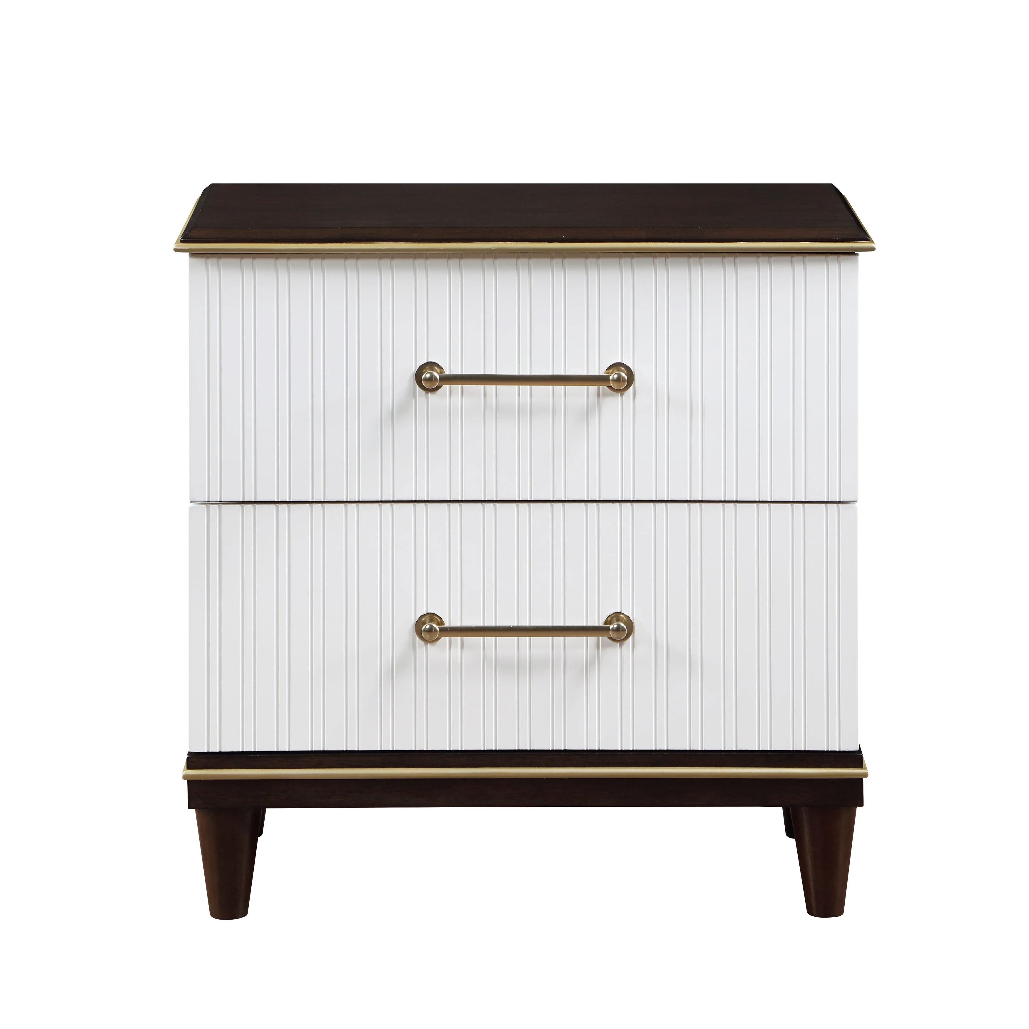 Niles White/Cherry Nightstand - Image 6