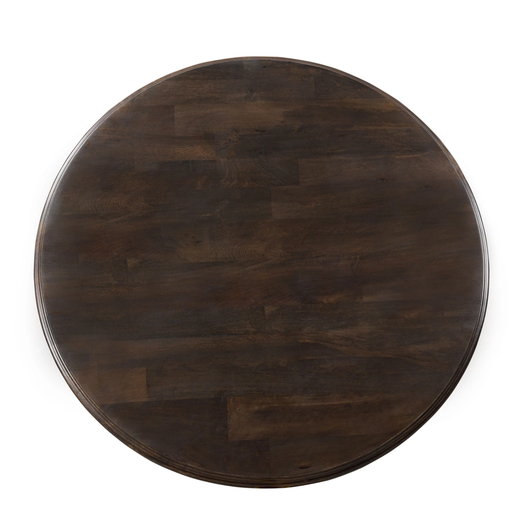 Nimes 60" Round Dining Table in Vintage Brown - Image 7
