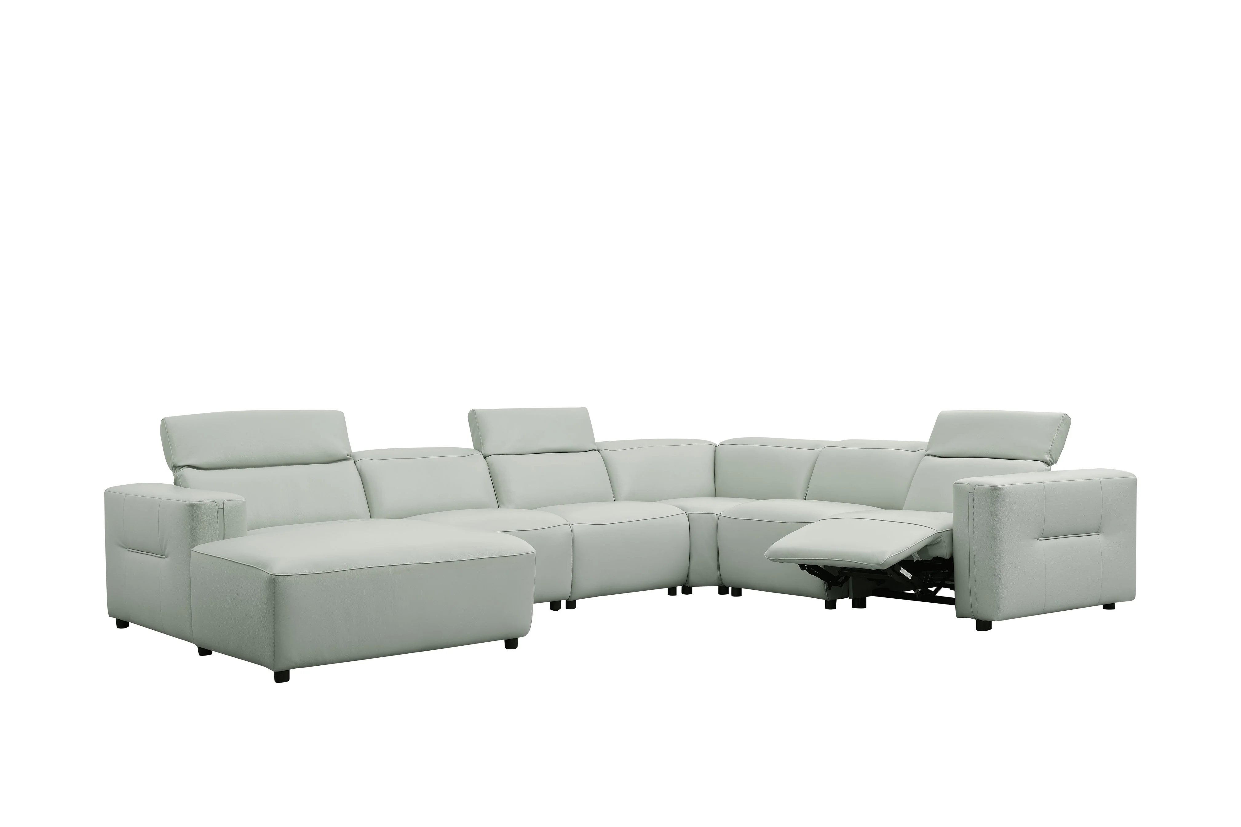 Noel Grey Power Reclining Corner Sectional - Image 7