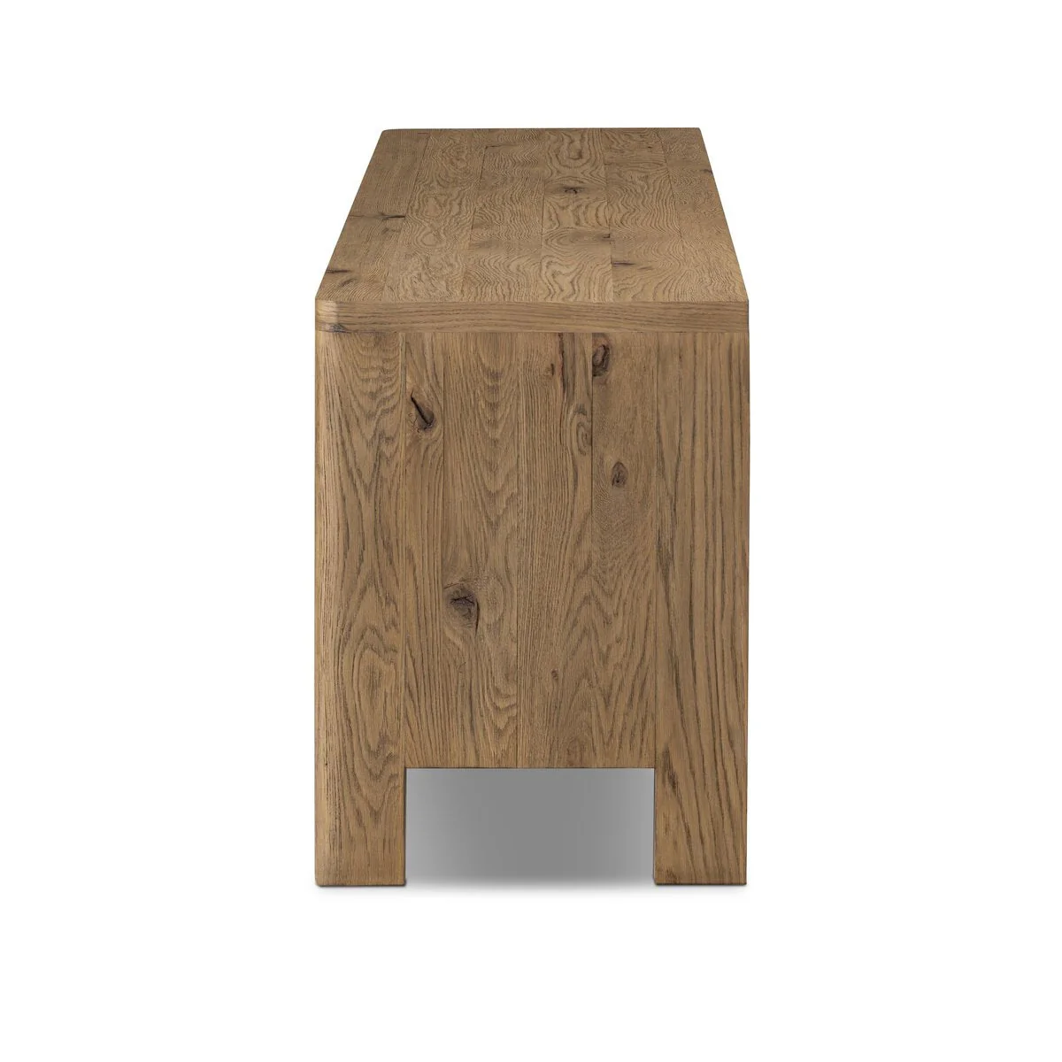 Noeline Media Console - Resawn Worn Oak - Image 3
