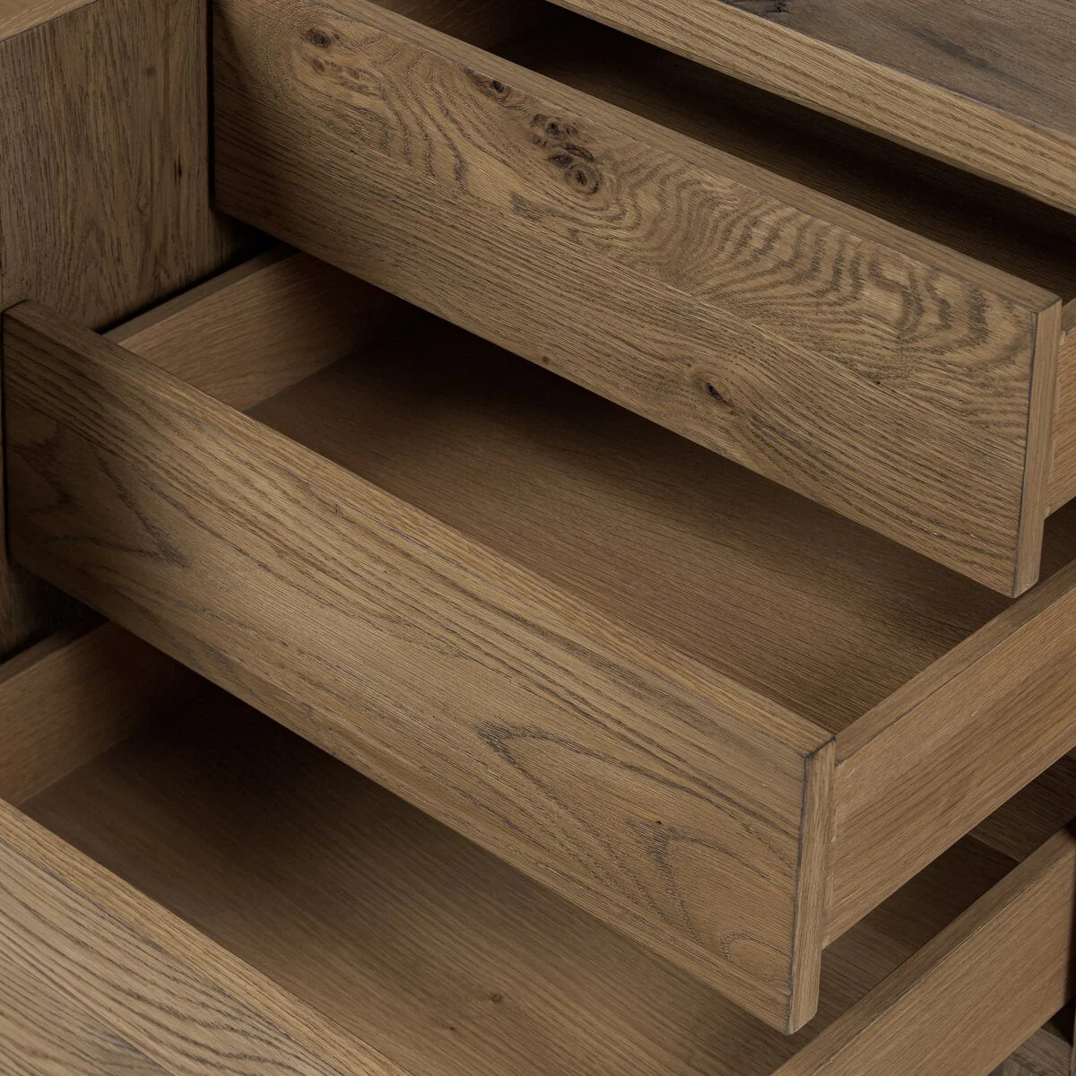 Noeline Media Console - Resawn Worn Oak - Image 7