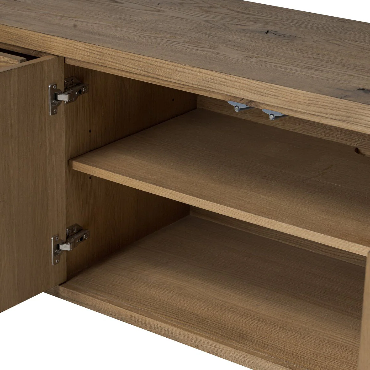 Noeline Media Console - Resawn Worn Oak - Image 8