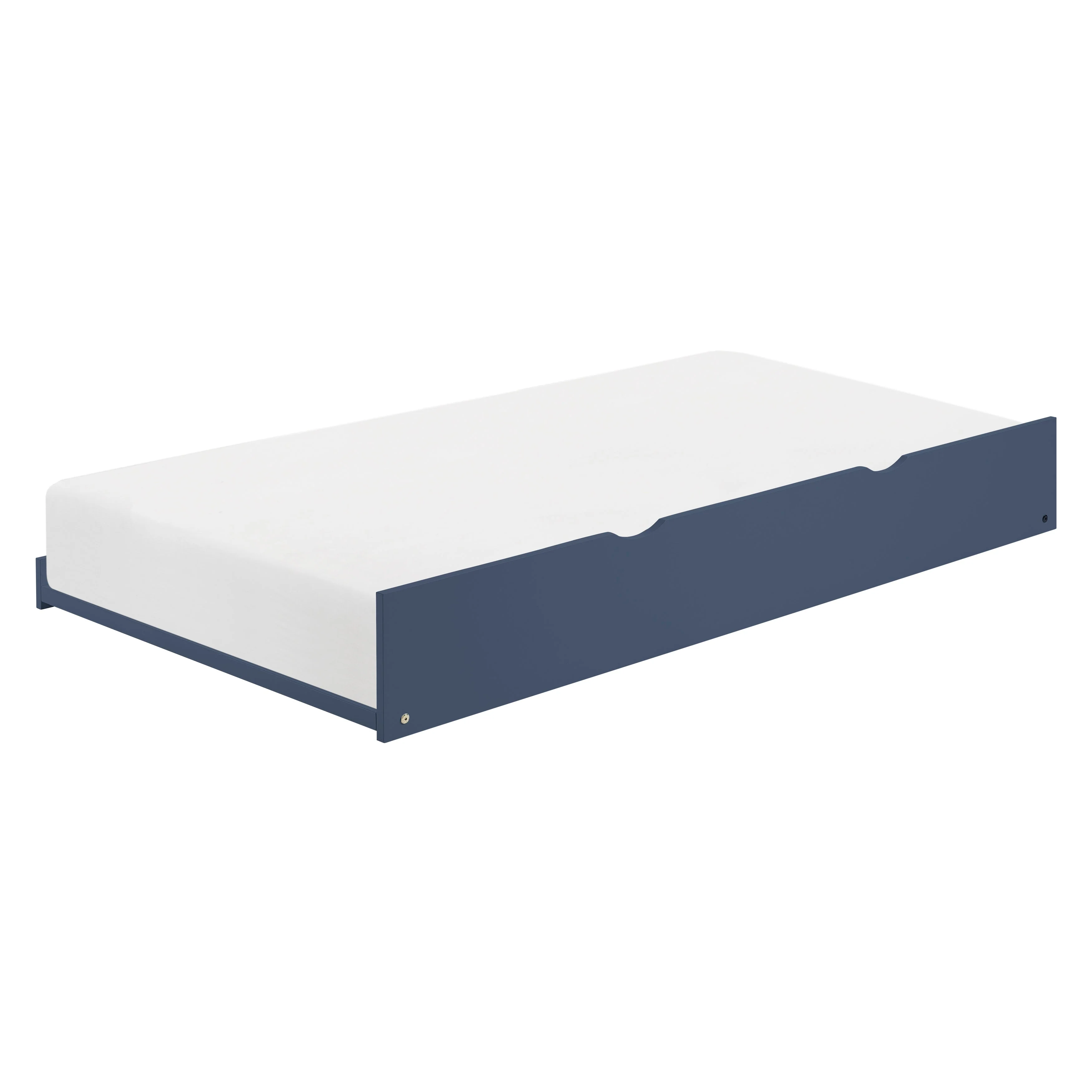 Nora Blue Twin Bookcase Platform Bed - Image 5